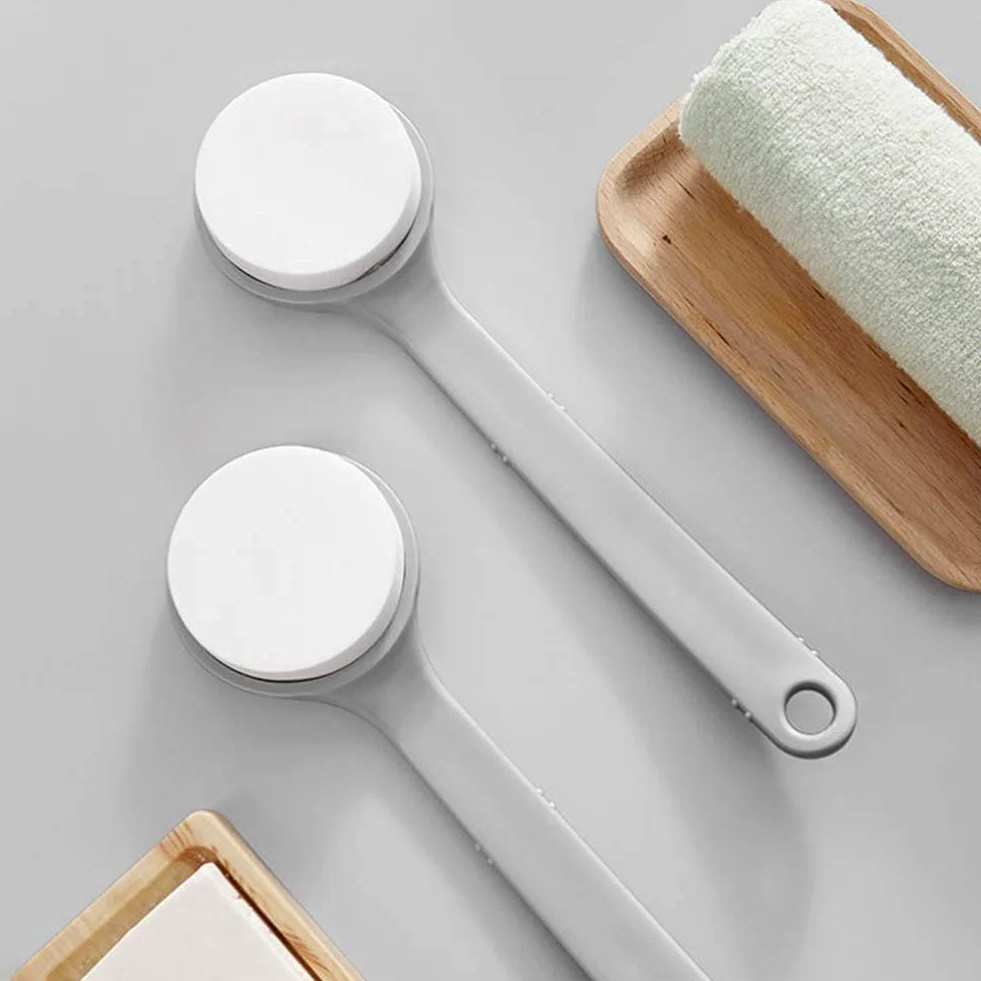 Cepillo de baño con Mango Largo, práctico Cepillo Exfoliante, depurador de Limpieza Corporal para niños y Adultos, cepillos corporales y de baño