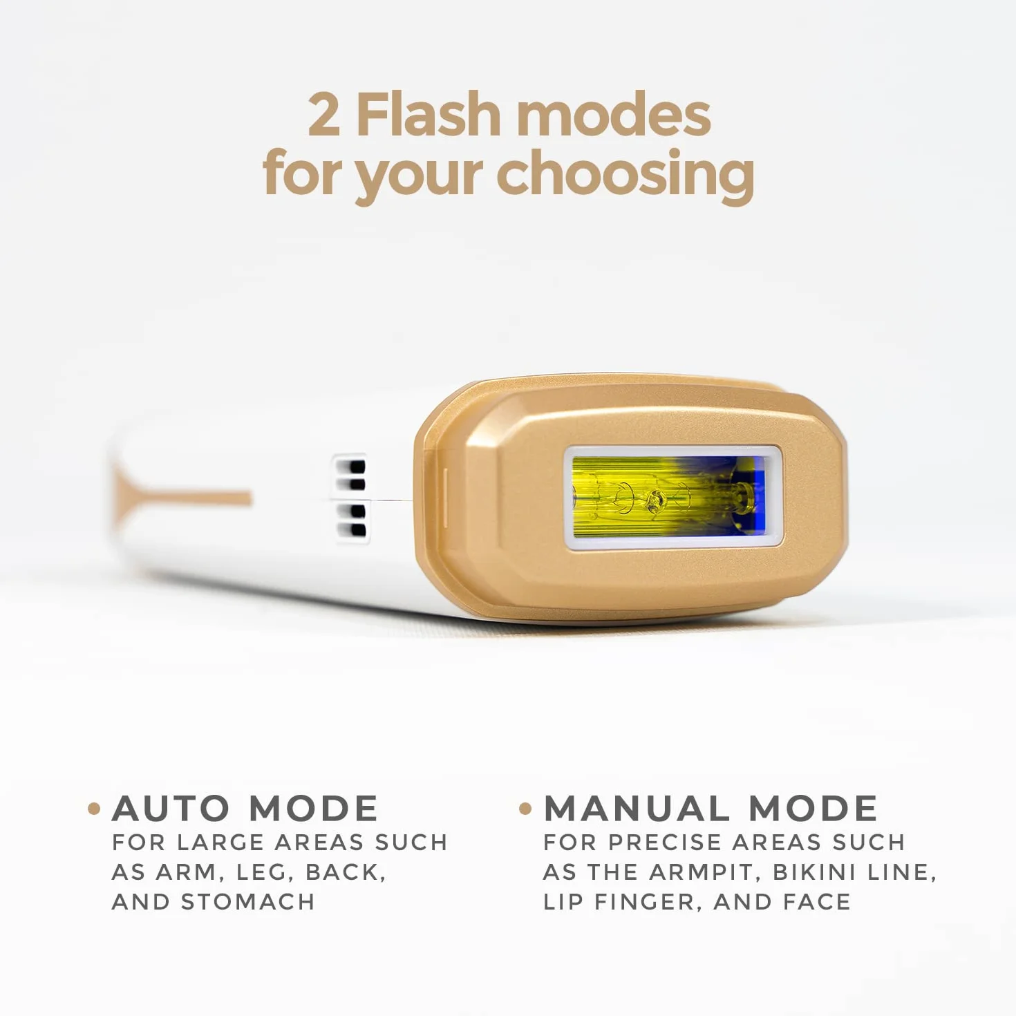 Edicare Depiladora Laser IPL Luz Pulsada, 4 Modos 5 Intensidades, Mujer Hombre Cuerpo