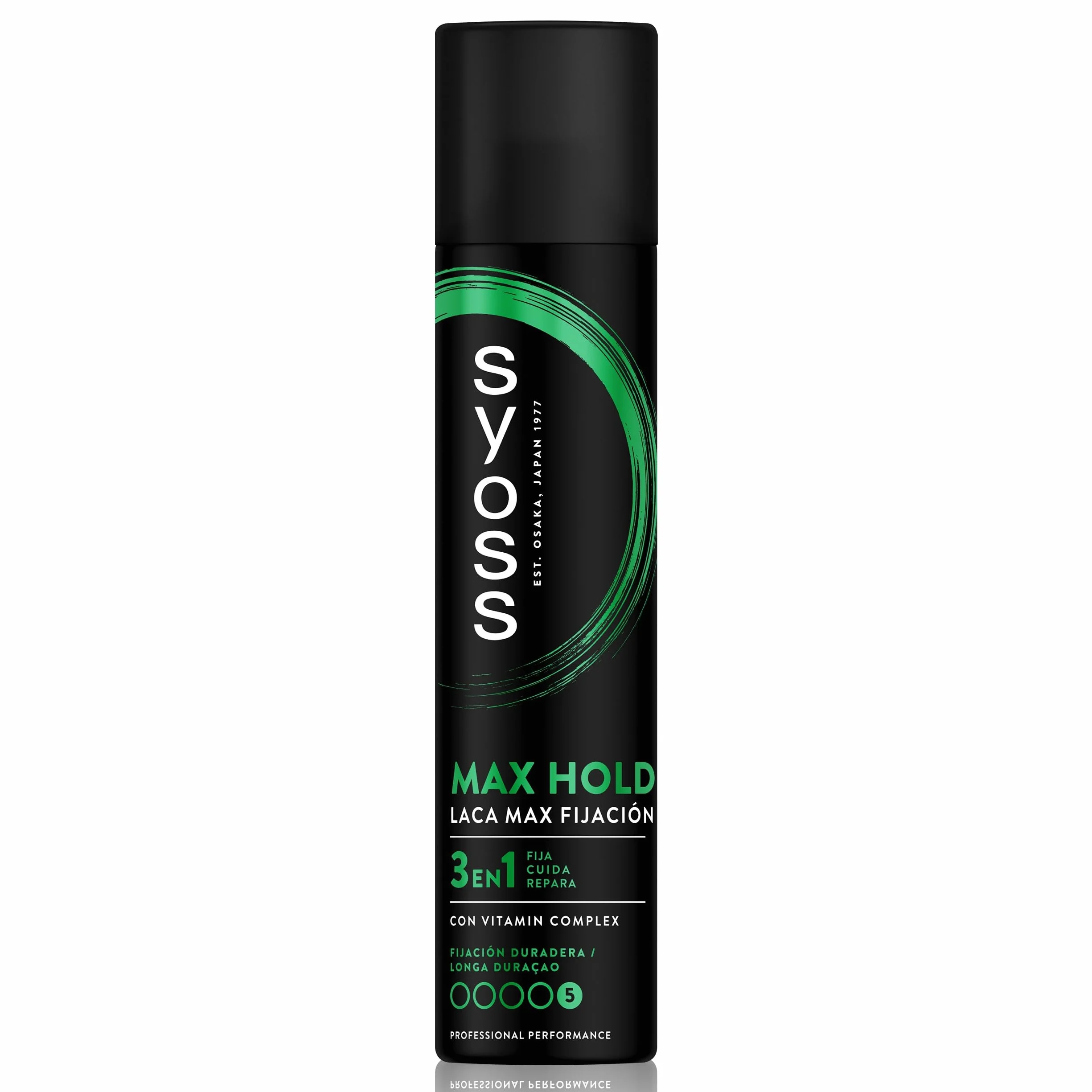 Syoss Laca Max Fijación 300ml 48h Mega Fuerte Protección Cabello Humedad Rayos Solares 6uds