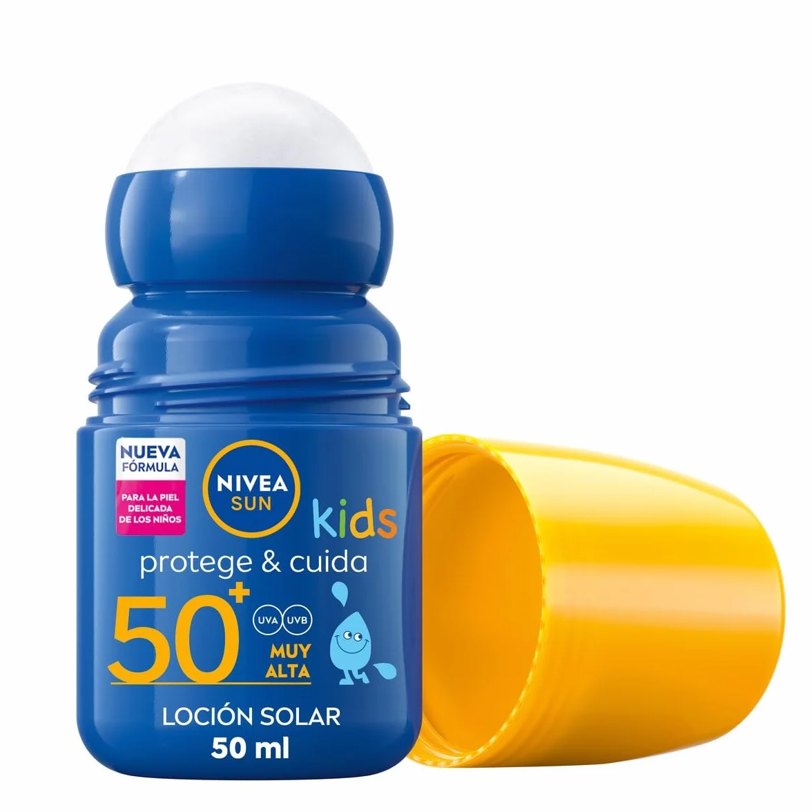 NIVEA SUN Protege & Cuida Kids Roll-On FP50+ Protector Solar Infantil 50 ml
