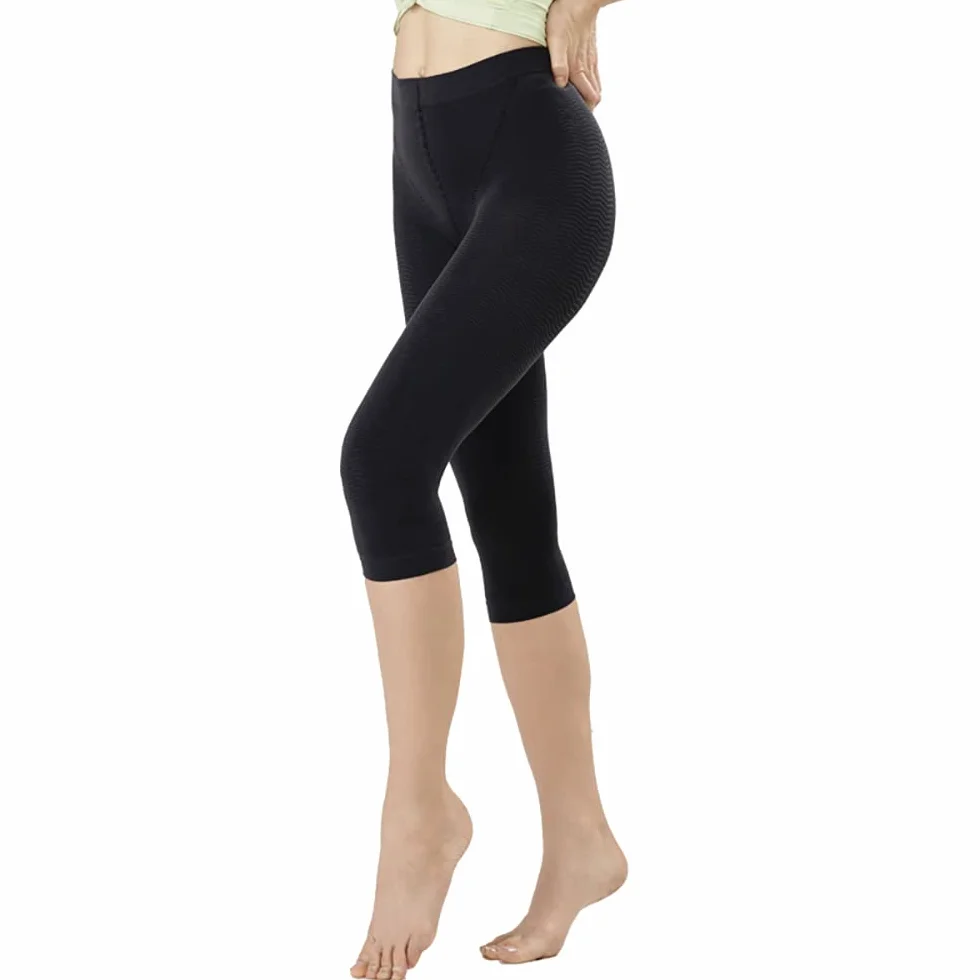 SOLIDEA Mallas Mujer Deportivas Silver Wave Corsaro | Pantalones Deportivos Mujer Compresión Graduada Preventiva