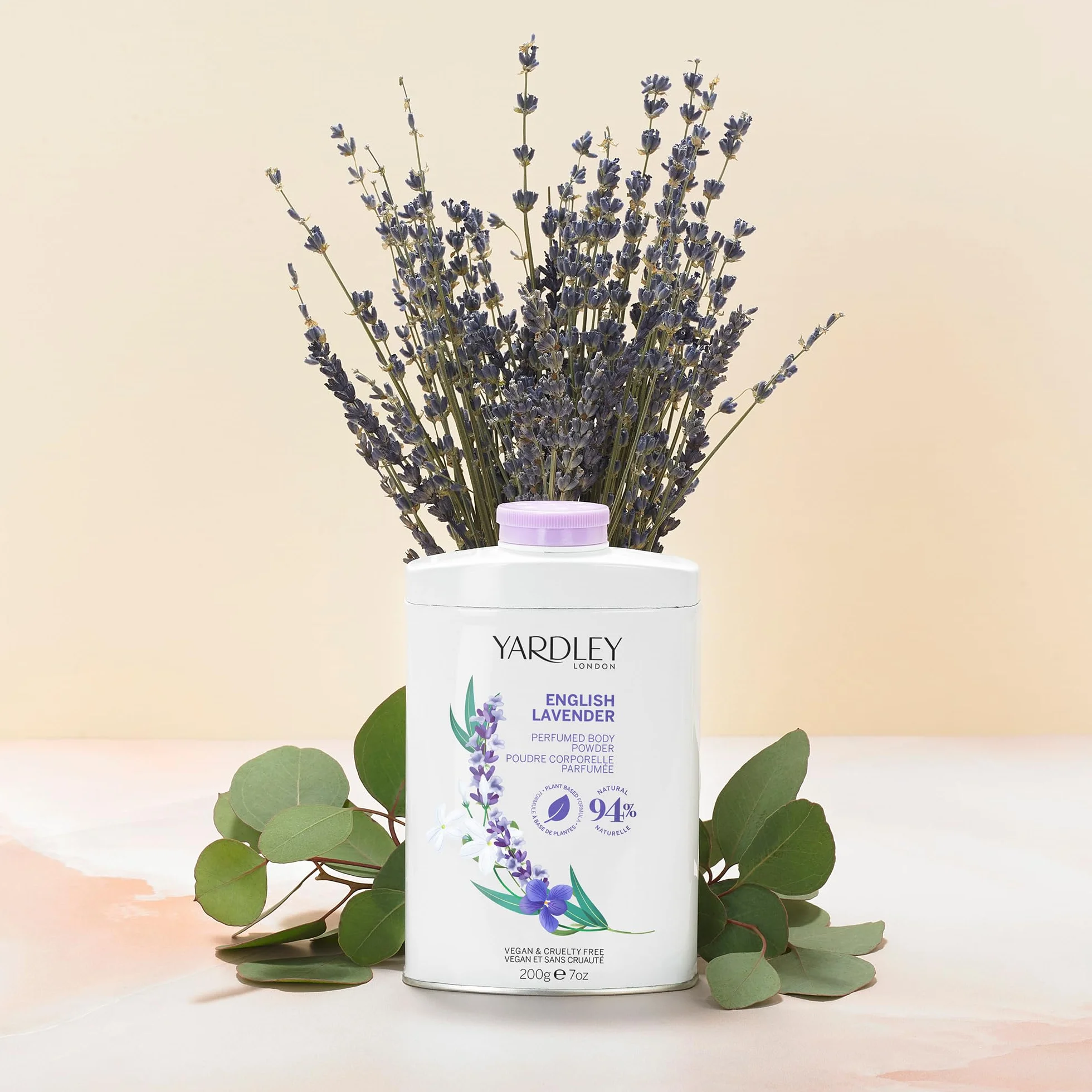 Yardley London Polvo Corporal Lavanda Inglesa 200 g