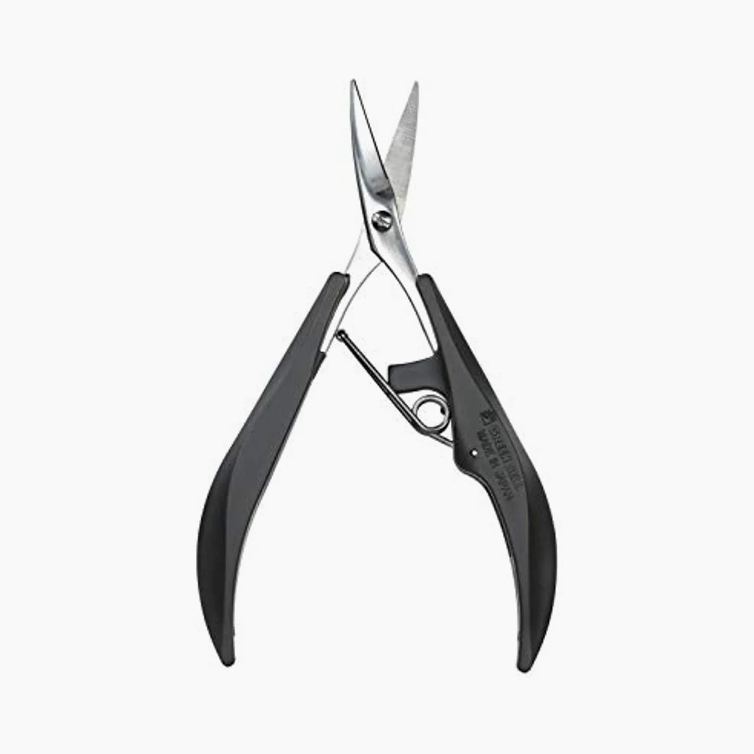 Seki EDGE SS-205 | Made in Japan | Tijeras de uñas de acero inoxidable | afiladas a mano | mangos ergonómicos | para uñas y cutículas | también para uñas finas, blandas y acrílicas