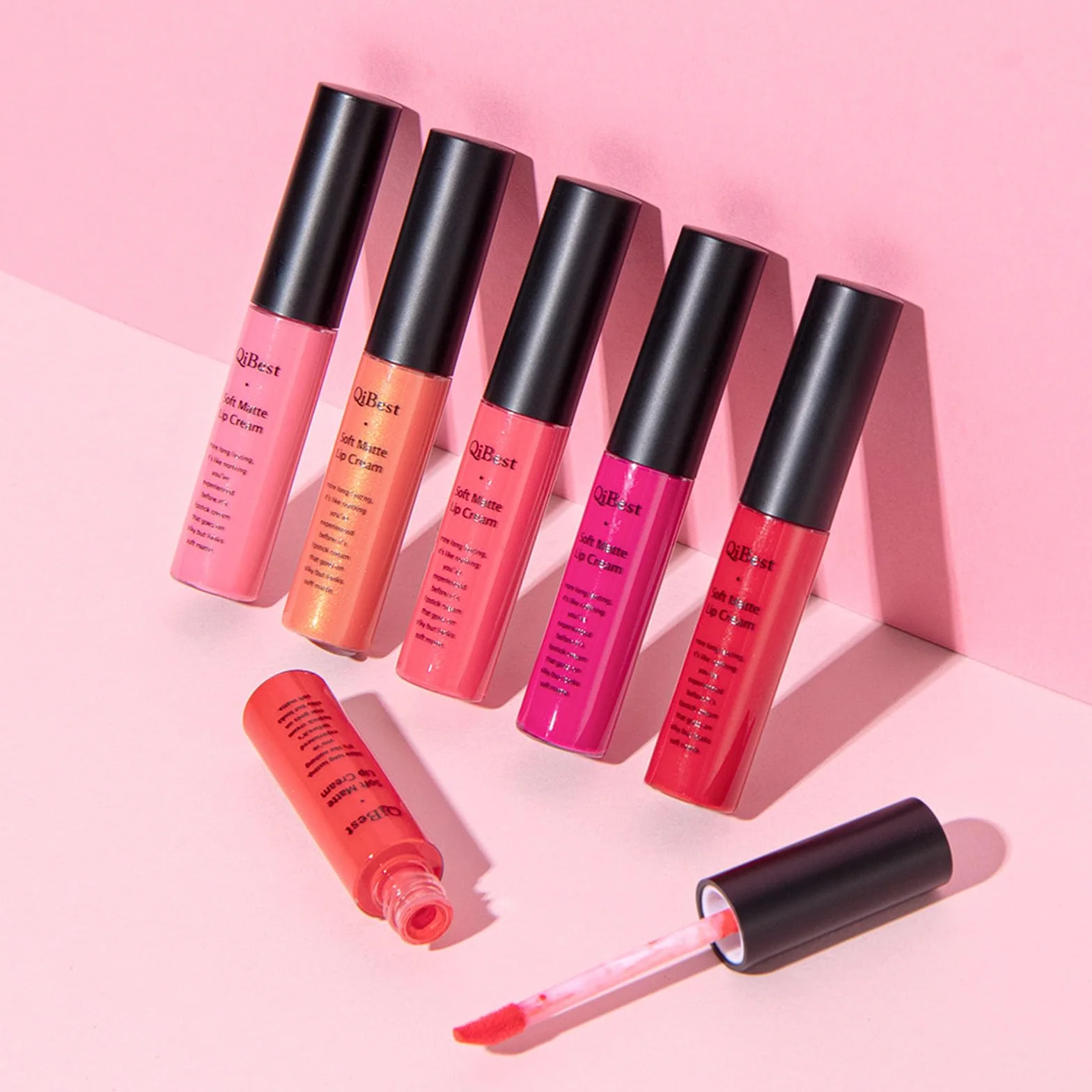 Velvet Matte Liquid Lipstick Larga Duración Resistente al Agua Antiadherente Copa Brillo Labios Rojo Oscuro 602