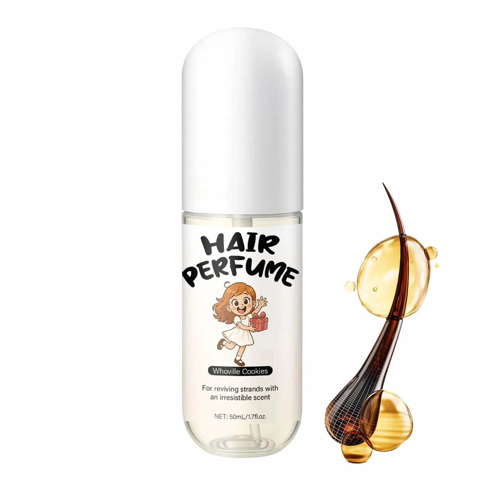 Perfume para el pelo 50 ml niebla cabello viajes
