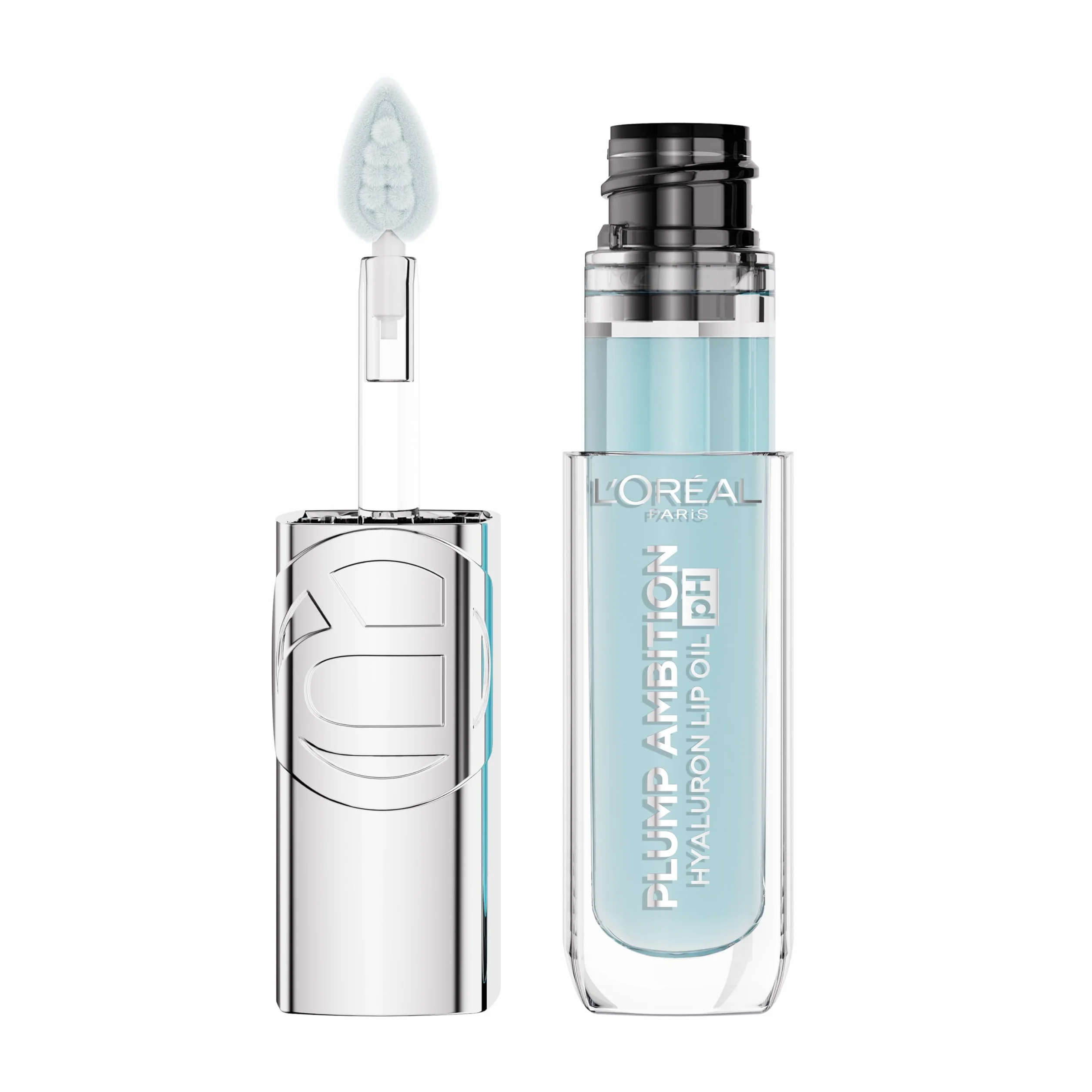 L'Oreal Paris Aceite Labial Voluminizador Plump Ambition Tono 113 Cristal Ice 5ml