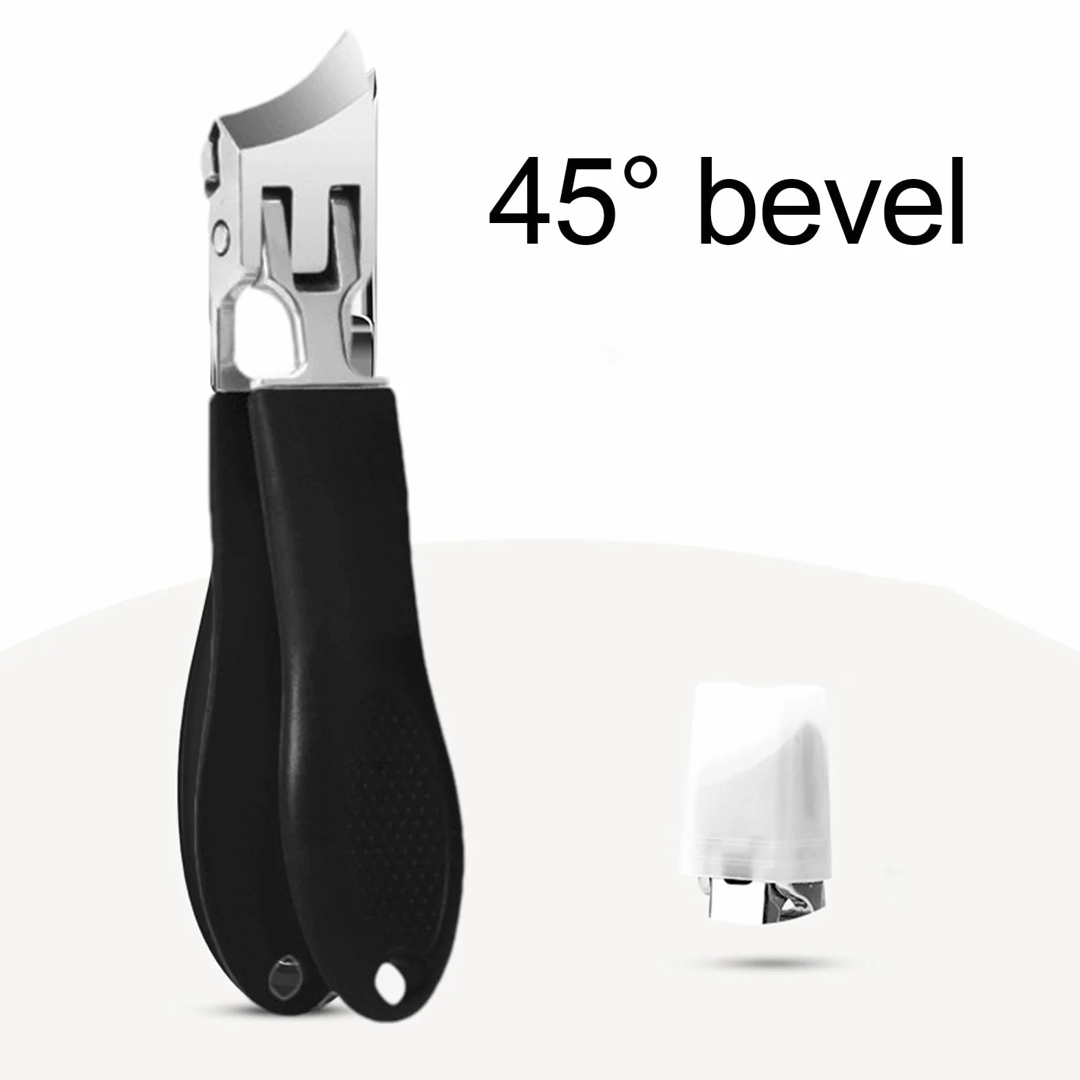 Cortadores de uñas de acero inoxidable con precisión y mango ergonómico