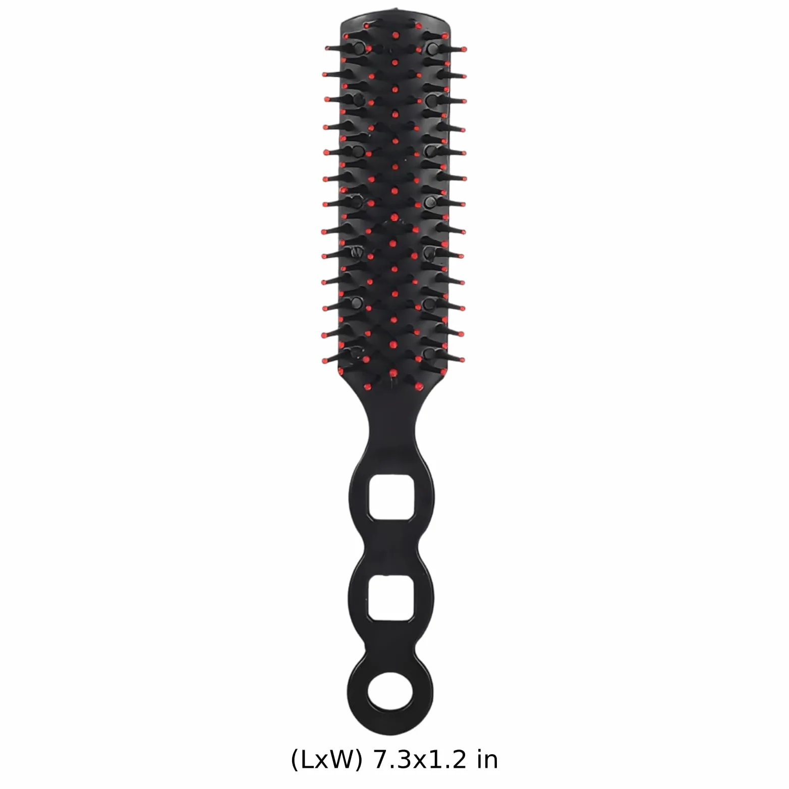 100 peines para el cabello, cepillo portátil de plástico para uso profesional, peine de masaje diario para todo tipo de cabello, herramientas de peinado de tamaño de viaje, 7.4 x 0.86 pulgadas