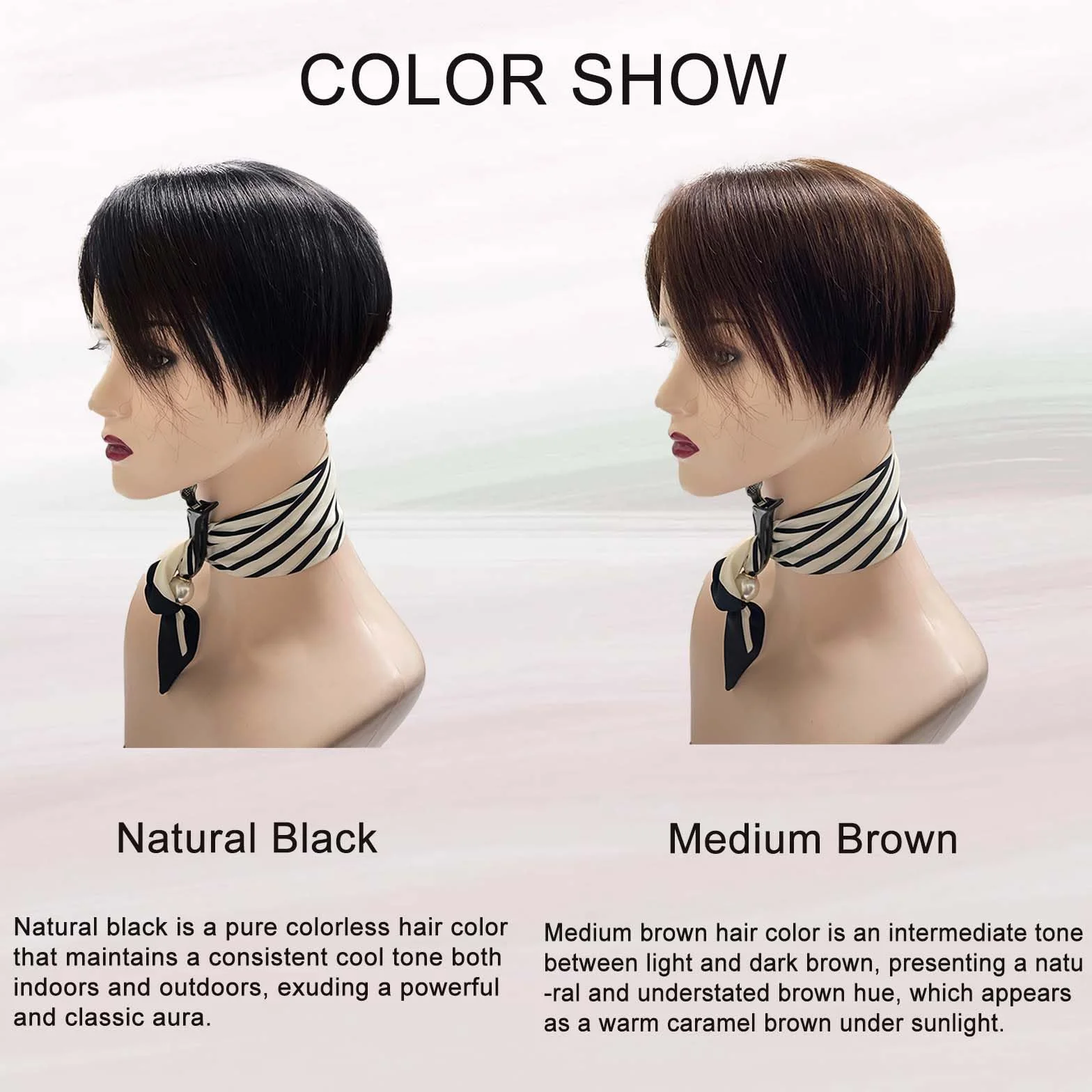 Extensiones de cabello humano para mujeres con adelgazamiento de 16 x 18 cm, gran cobertura de cabello con clip para uso diario, cobertura de pelo gris, castaño medio
