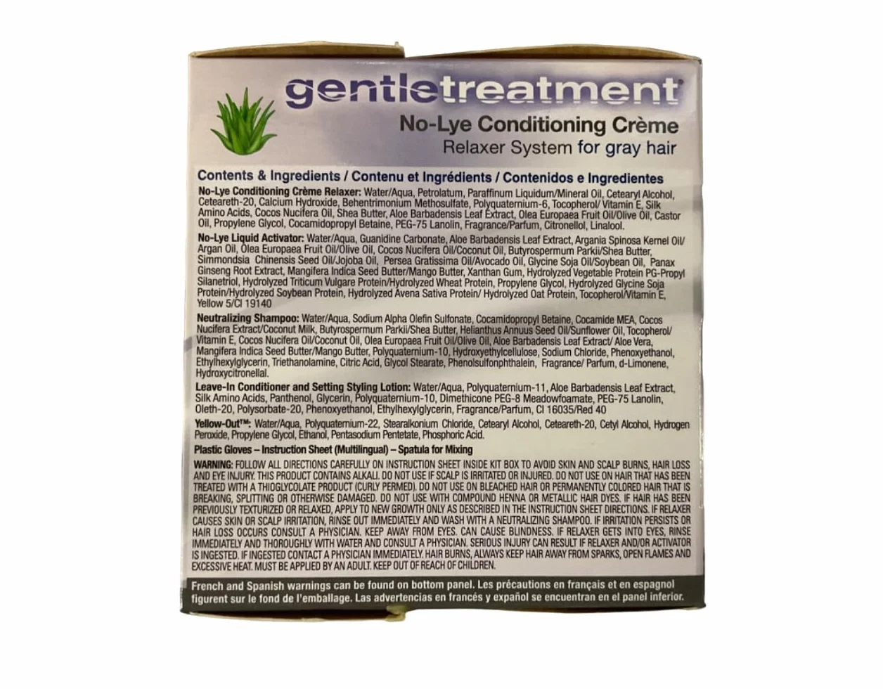 Relaxer for Grey No-Lye Kit