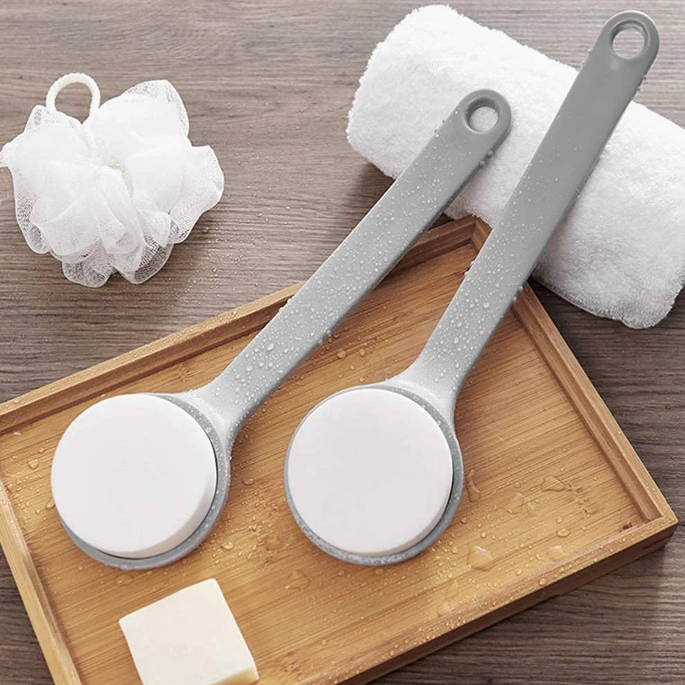 Cepillo de baño con Mango Largo, práctico Cepillo Exfoliante, depurador de Limpieza Corporal para niños y Adultos, cepillos corporales y de baño