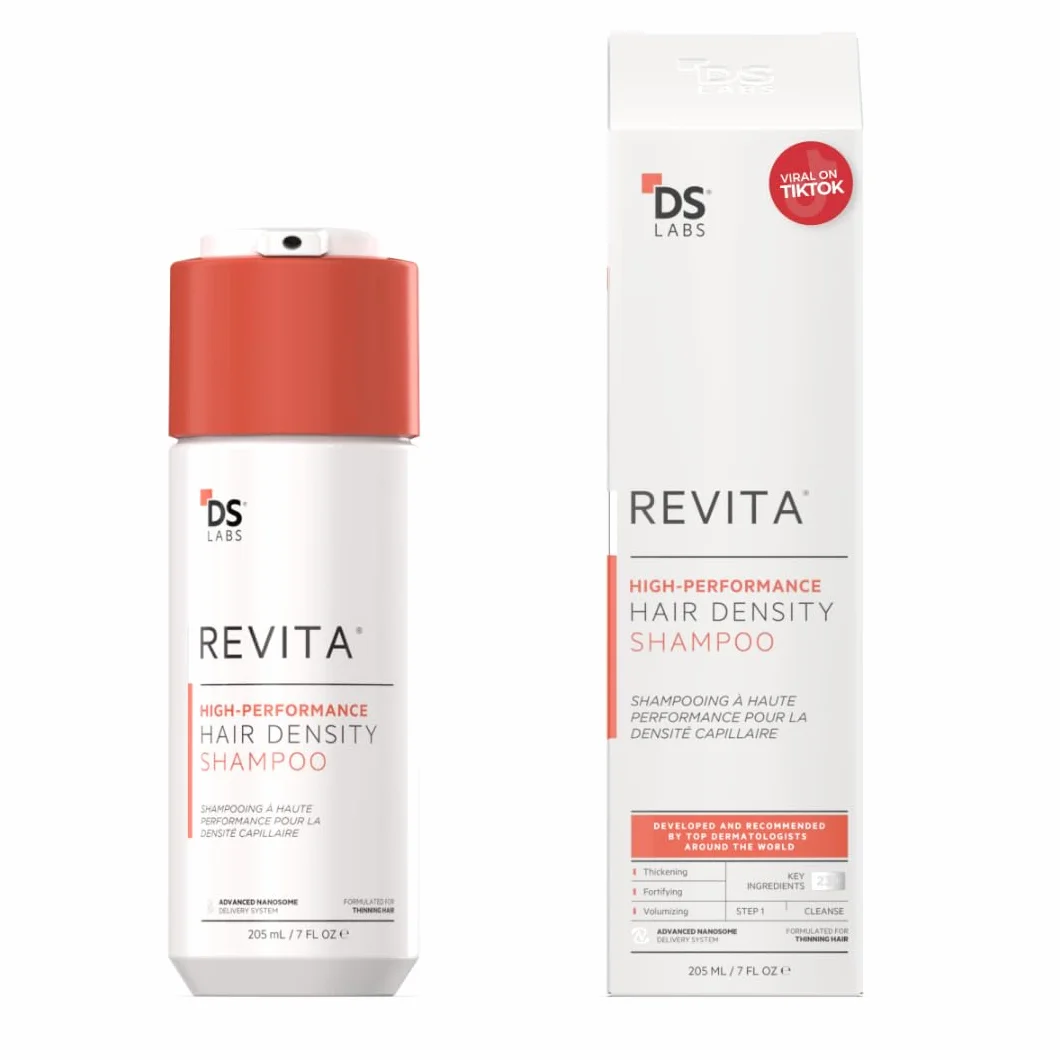 DS Laboratories Revita Champú Cabello Fino Anticaída Crecimiento Sin Sulfatos 205 ml