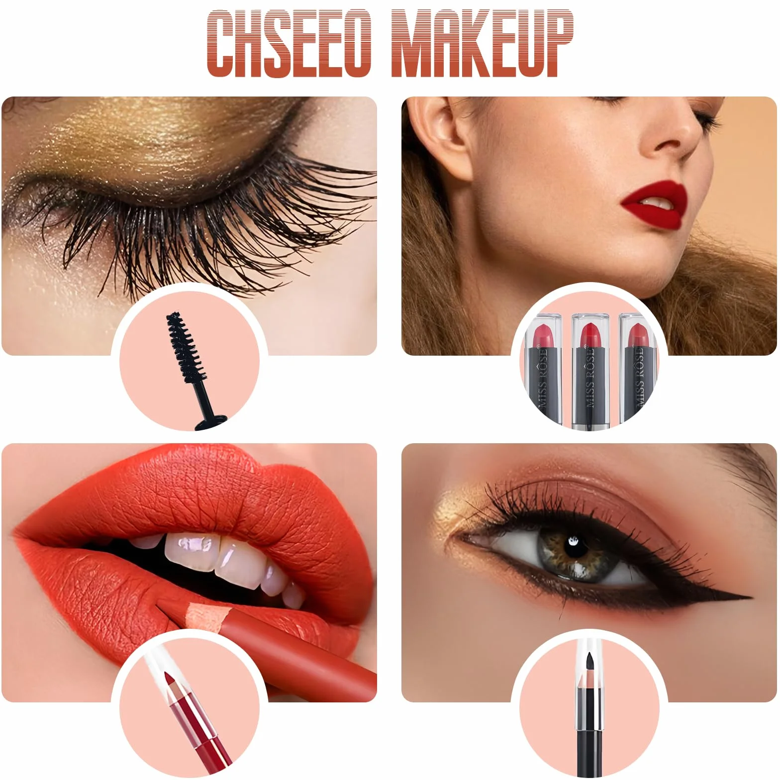 Calendario de Adviento 2024, juego de maquillaje, 39 colores, juego de regalo multifunción, selección de vacaciones, caja de belleza con paleta de sombras de ojos, pintalabios, colorete, rímel
