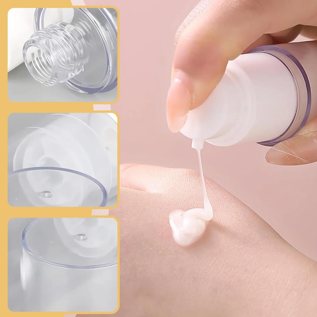 Dispensador de Crema portátil sin Aire 4 Unidades 5 ml 10 ml 30 ml 50 ml