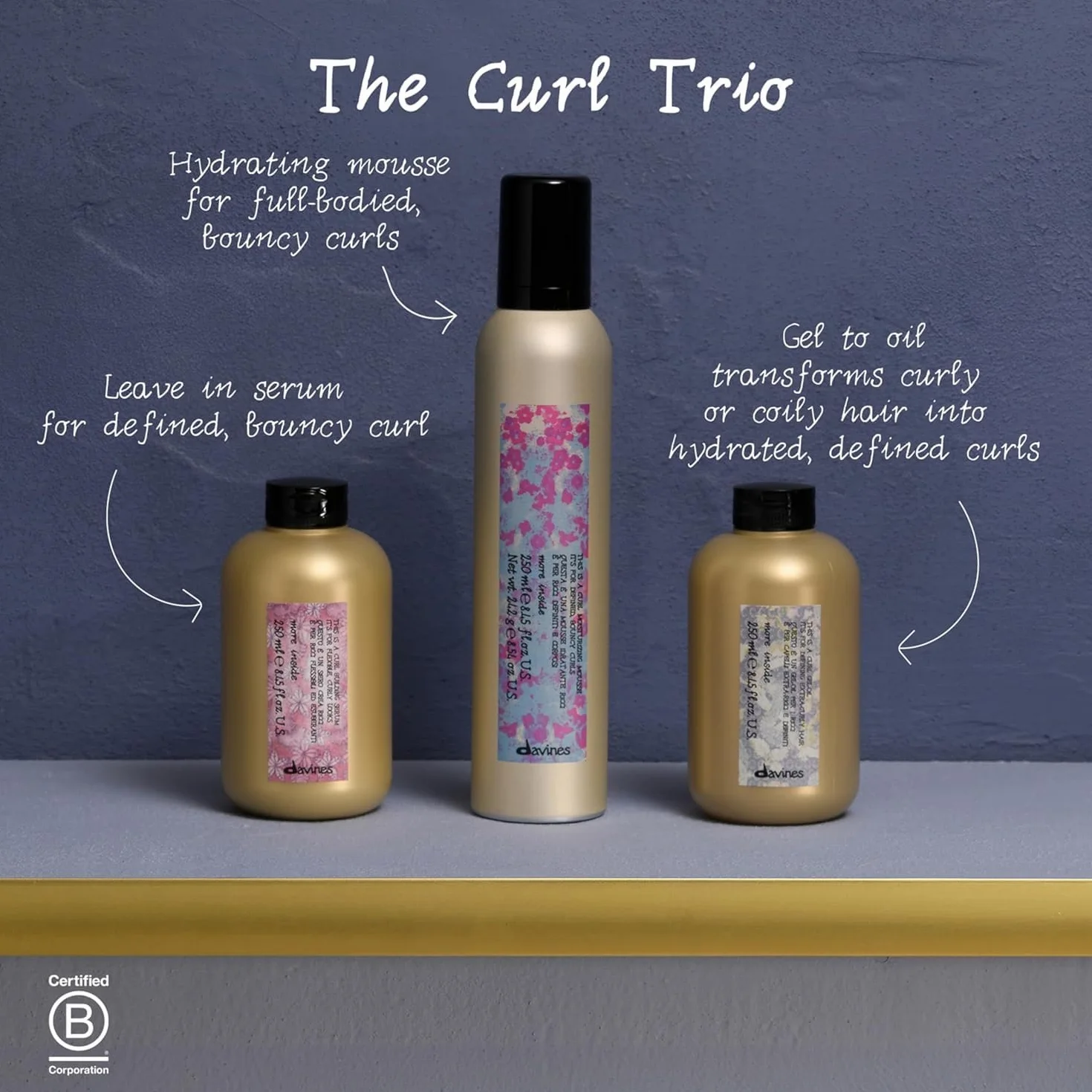 Davines More Inside Curl Building Serum - 250 ml
