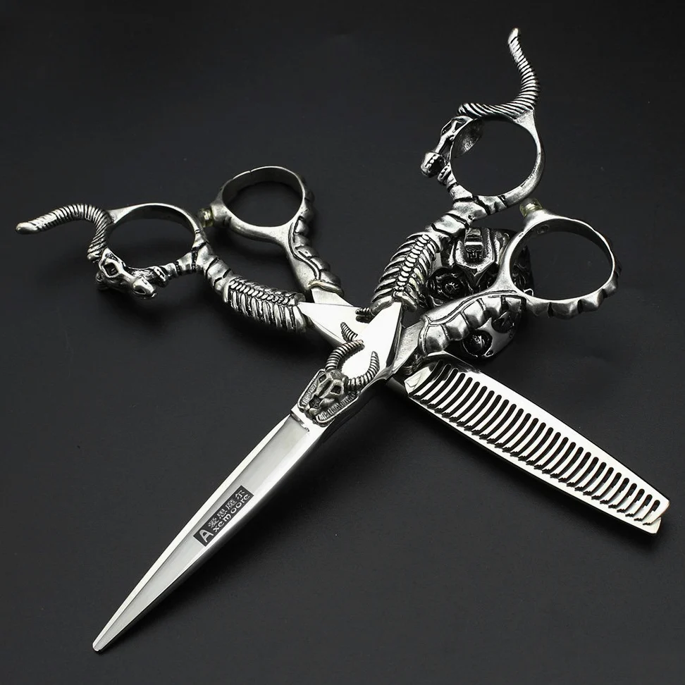 Tijeras de corte japonesas de 15,24 cm para peluquería y peluquería (tijeras de corte)