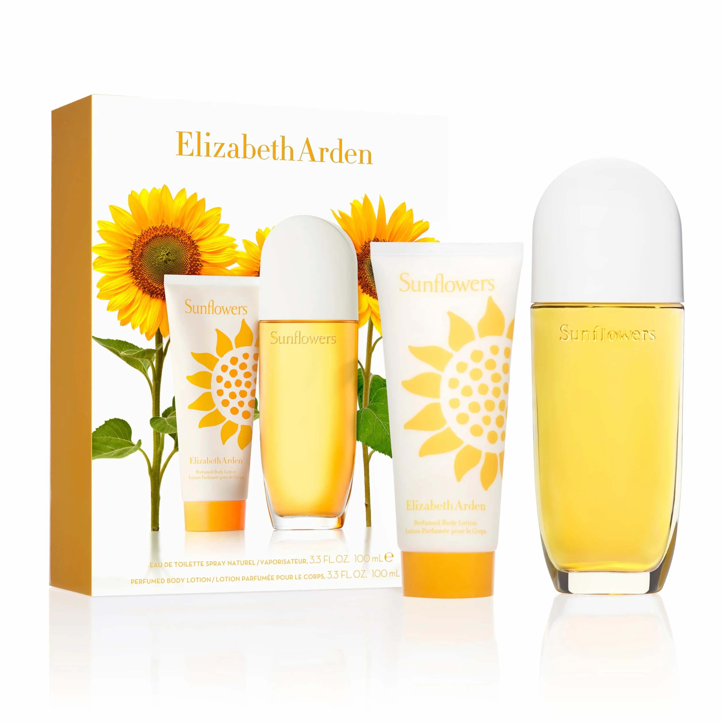 Elizabeth Arden Set Eau de Toilette Sunflowers 100ml + Crema Corporal Perfumada 100ml