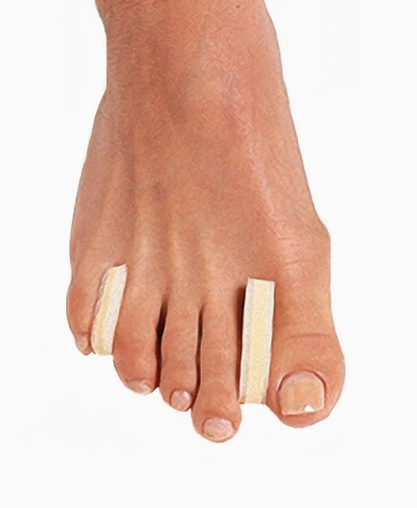 PediFix 3-Layer Toe Separators Large 12/Pack by PediFix