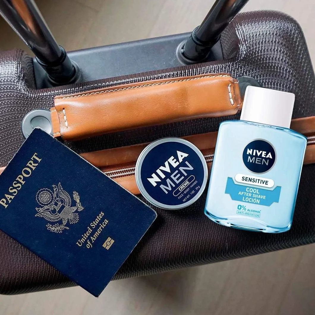 NIVEA MEN Sensitive Cool Loción After Shave 100 ml 0% Alcohol