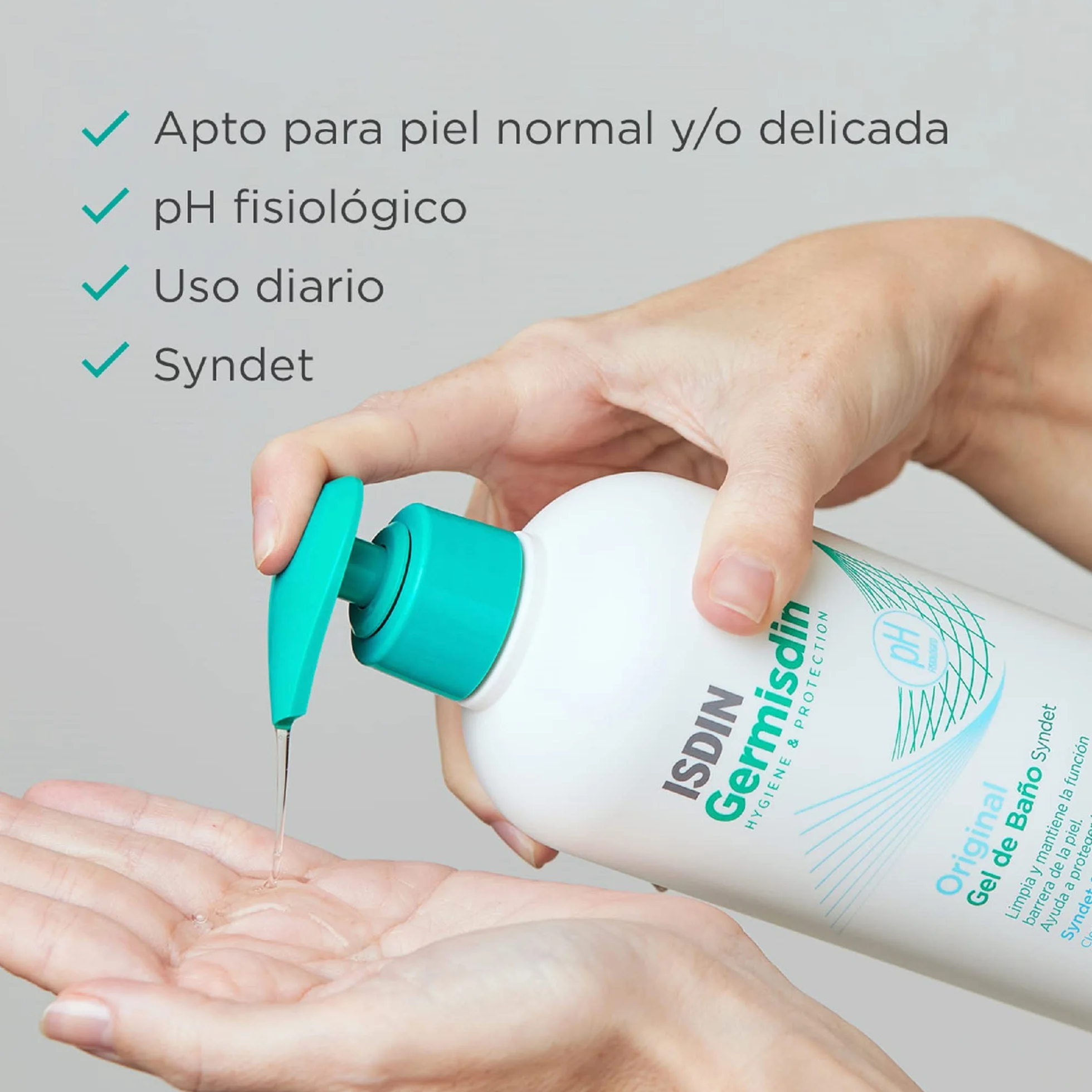 ISDIN Germisdin Original Gel de Baño 1.000 ml Pack 2 Unidades