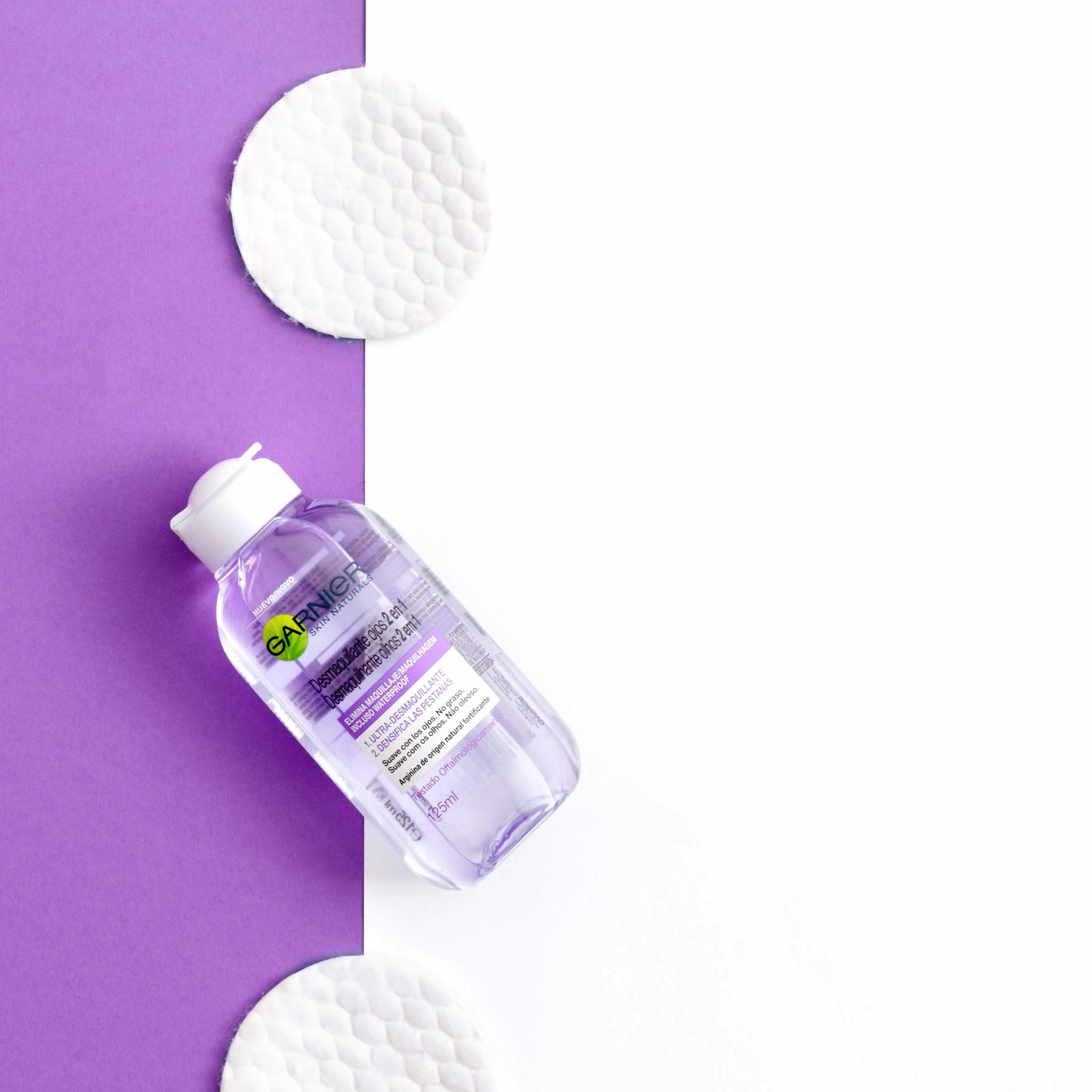 Garnier Skin Active Desmaquillante de Ojos 2 en 1 Bifásico 125 ml