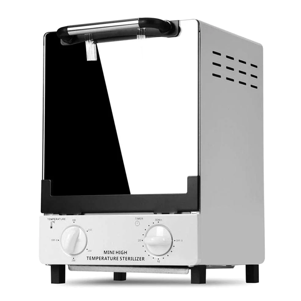 10L Esterilizador de Uñas Infrarrojo de Alta Temperatura Temporizador de Calor del Gabinete Sanitizing Box Manicure Spa Hair Beauty Salon Esterilización Desinfectante, 001