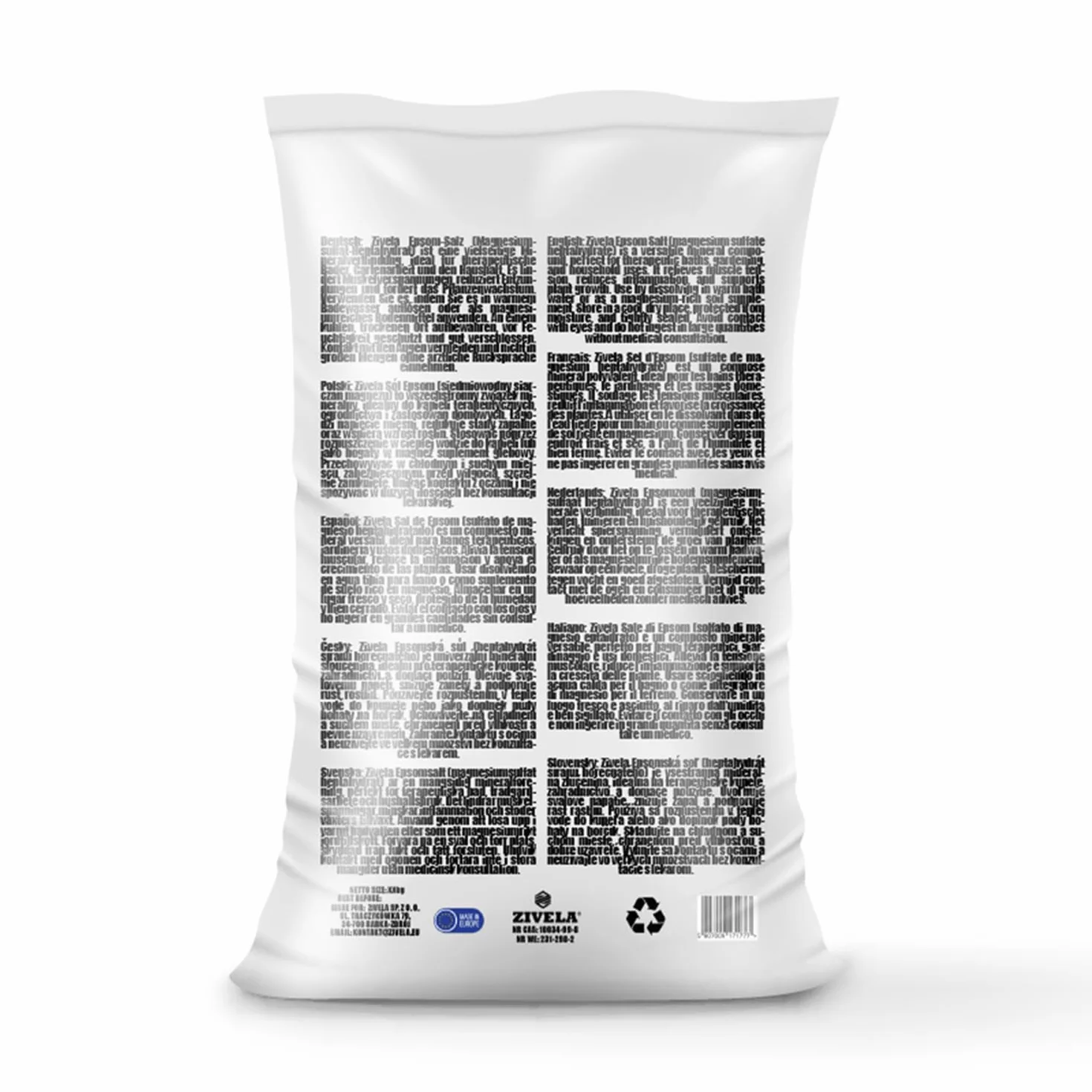Epsom Sal de baño de 10 kg, 10 kg, Sales de Epsom de Epsom, sulfato de magnesio, calidad farmacéutica, 100% pura, sal natural