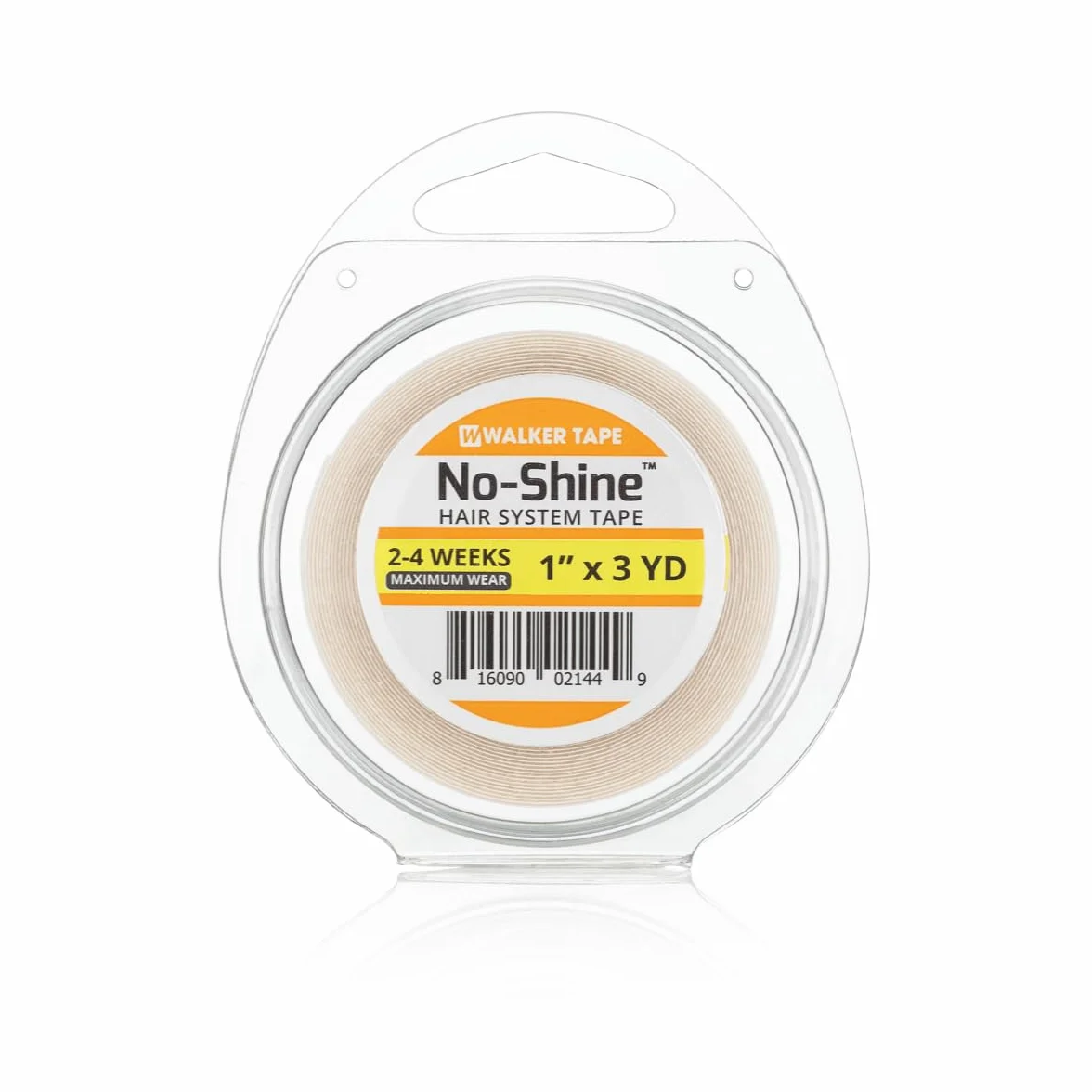 Walker Tape No Shine Adhesivo para peluca Sistema de reemplazo de cabello 1/2 x 3 yardas