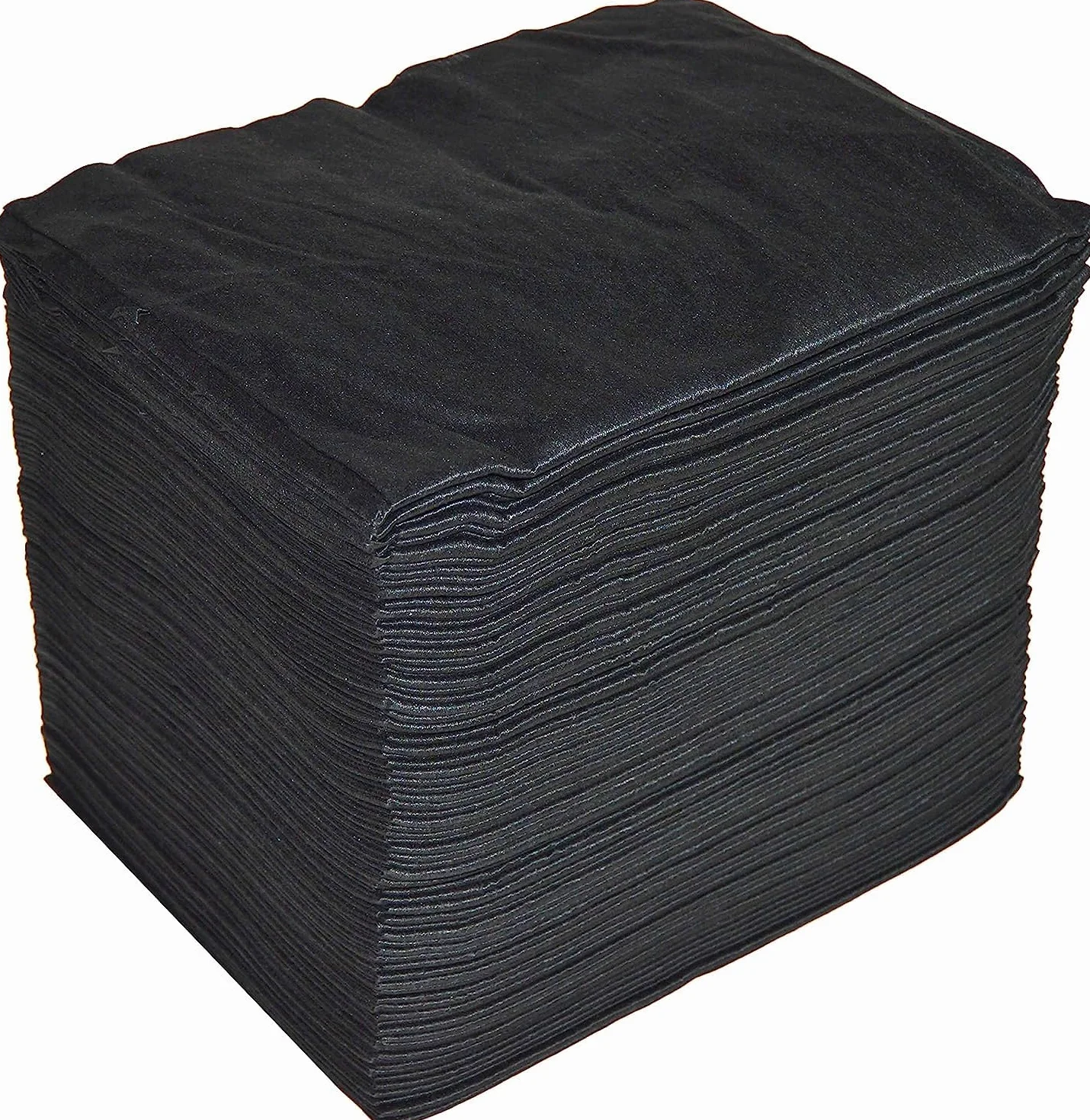 MUNTRADE Toallas Desechables Spunlace 40x80 Negro 100 Unidades