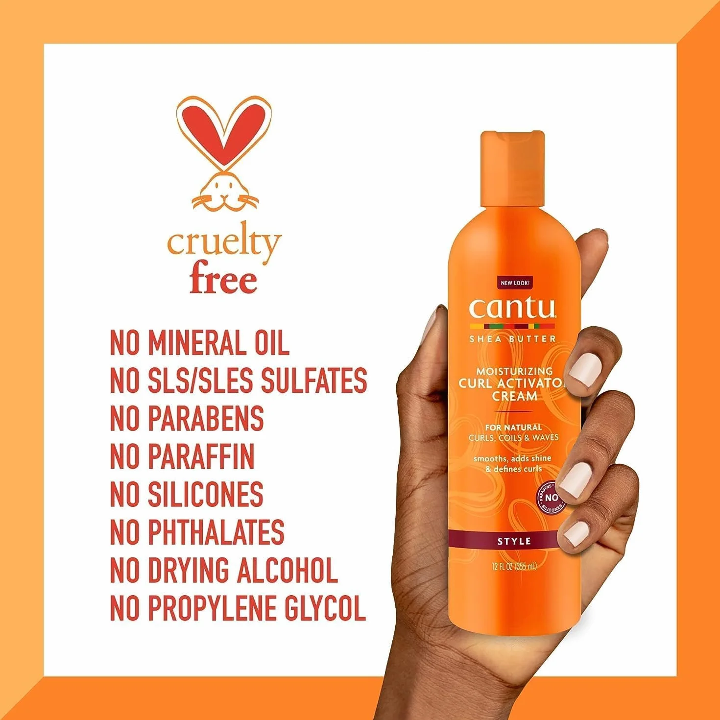 CANTU Crema Capilar para Cabello Rizado 355 ml