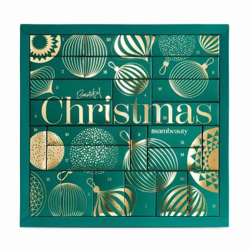 M. Asam Calendario de Adviento 2025 para mujer, calendario de Adviento de maquillaje Asambeauty, 24 sorpresas, calendario de Navidad con cuidado facial, para mujeres y niñas (valor 225 €)