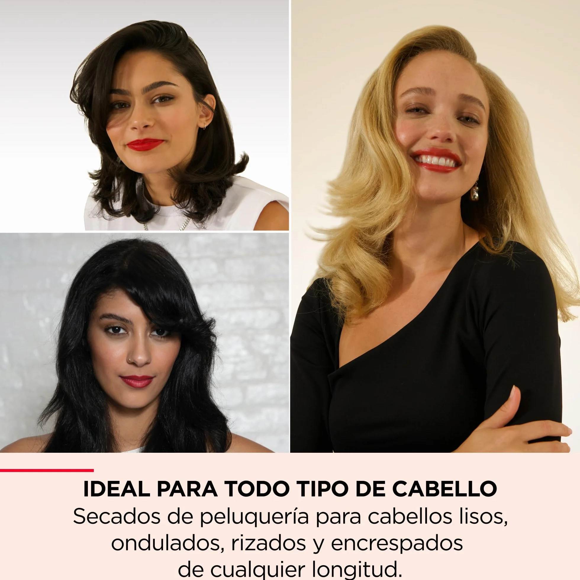 Revlon One-Step Plus Voluminizador Cabezal Desmontable Titanio Cerámica Cerdas Mixtas Carbón Activado