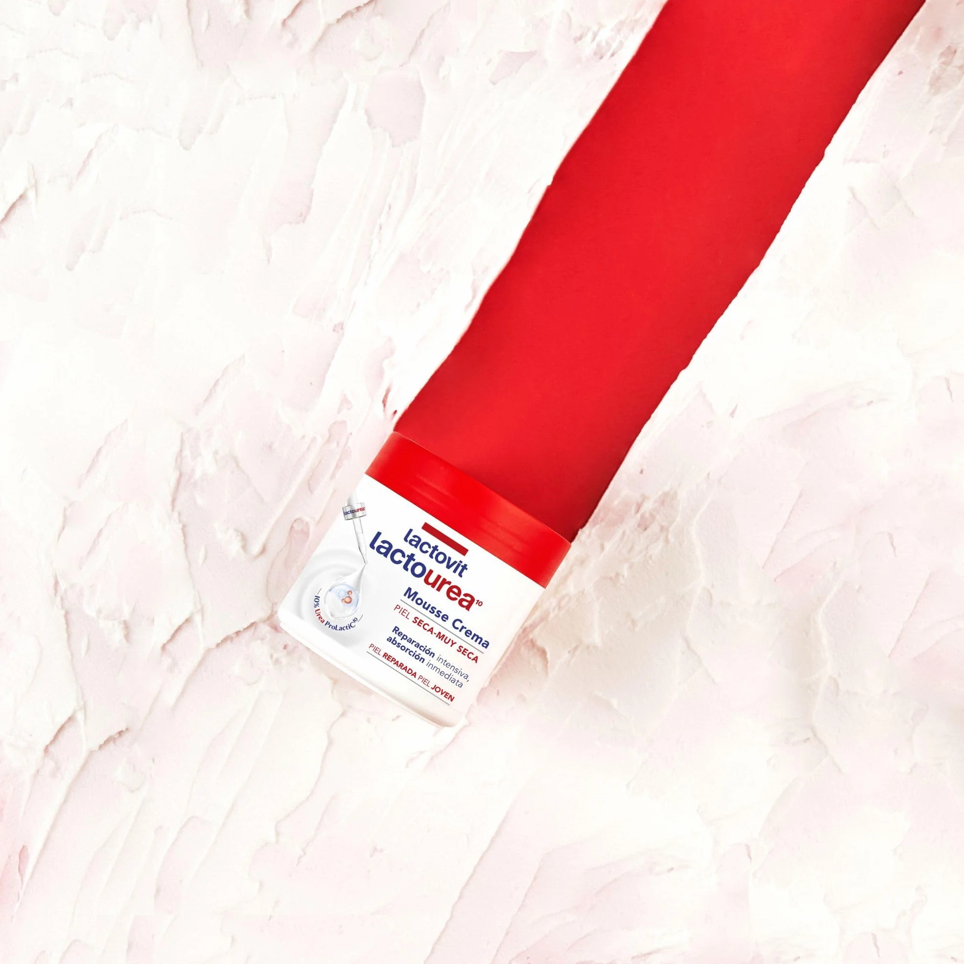 Lactovit Mousse Crème Lactourea Hidratante 24h 400 ml Piel Muy Seca