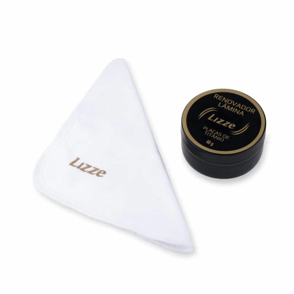 Kit de pulido de placas de titanio alisador Lizze 60 g