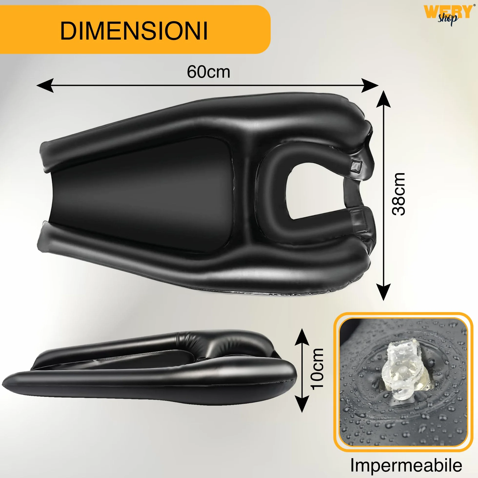 Lavacabezas portátil plegable para peluquería profesional - Lavabo de viaje