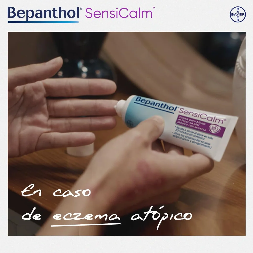 Bepanthol Derma SensiCalm Crema para Picor y Enrojecimiento Cutáneo, 20 g