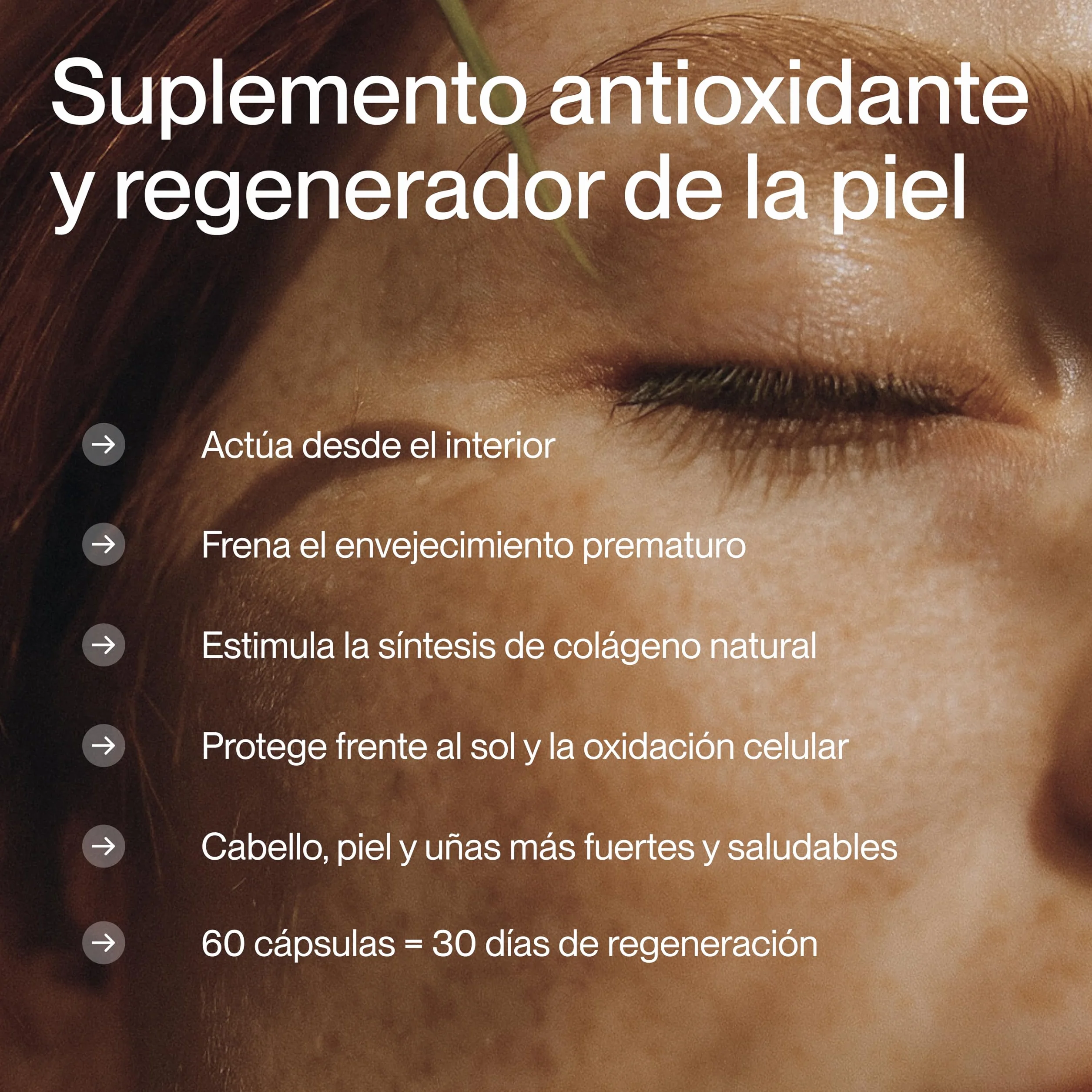 Superlativa Muse Suplemento Antioxidante Vegano 60 Cápsulas con Vitamina C y Adaptógenos
