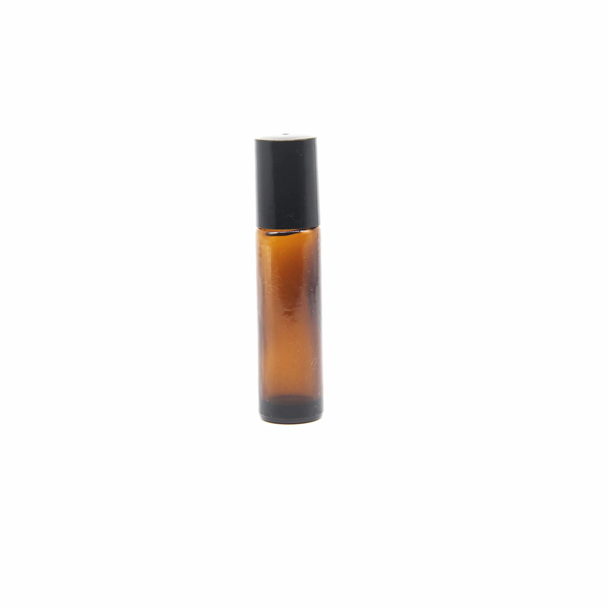 Botellas Roll On Cristal 10ml Marrón con Bola de Acero Inoxidable para Aceites Esenciales – 6 Pcs