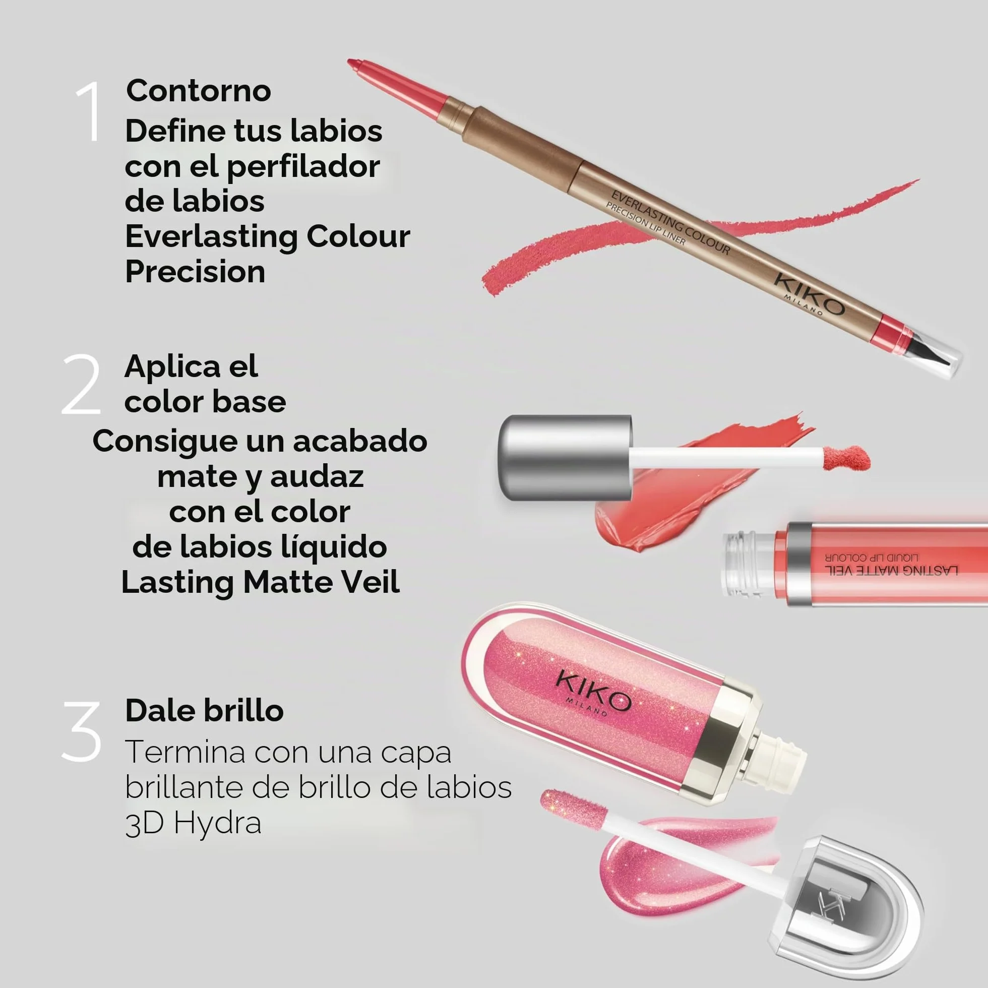 KIKO Milano 3D Hydra Lipgloss 17 Brillo de labios emoliente efecto 3D