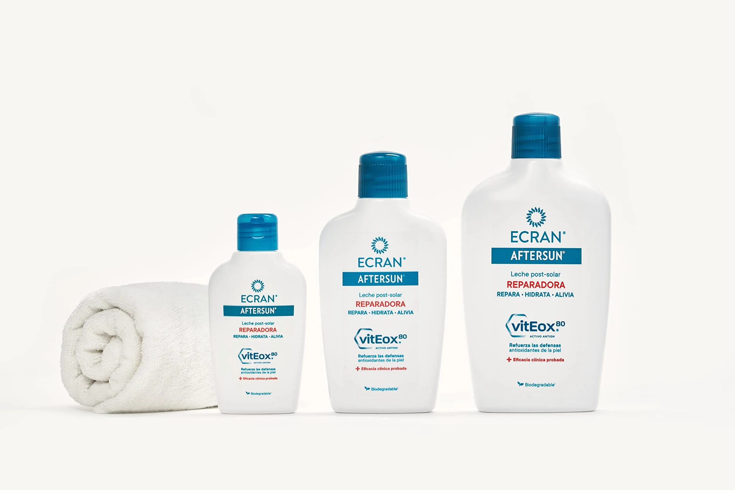 Ecran Aftersun Leche Post Solar Reparadora 400 ml Hidrata Calma Alivia Repara