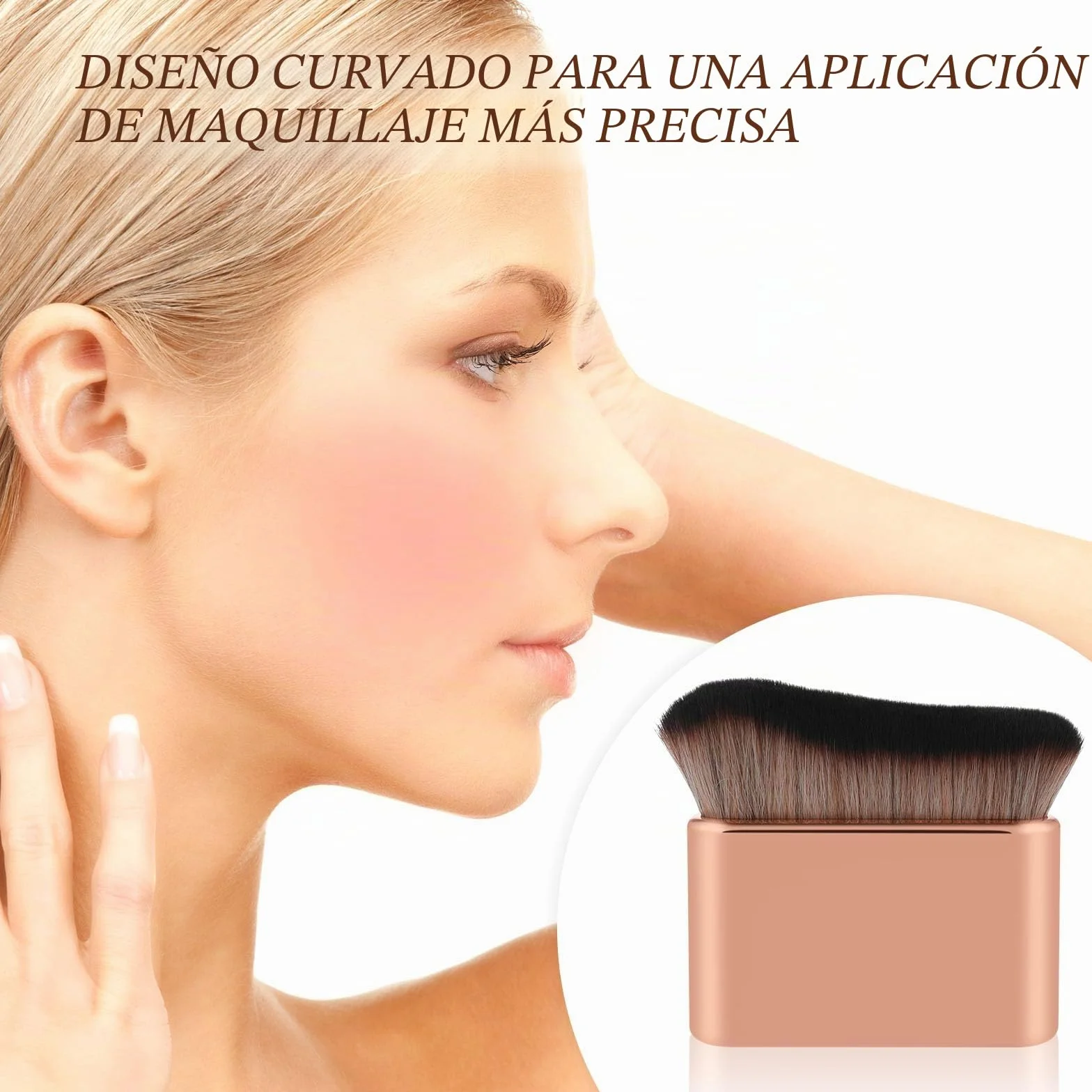 Brocha autobronceadora Kabuki para cuerpo y piernas