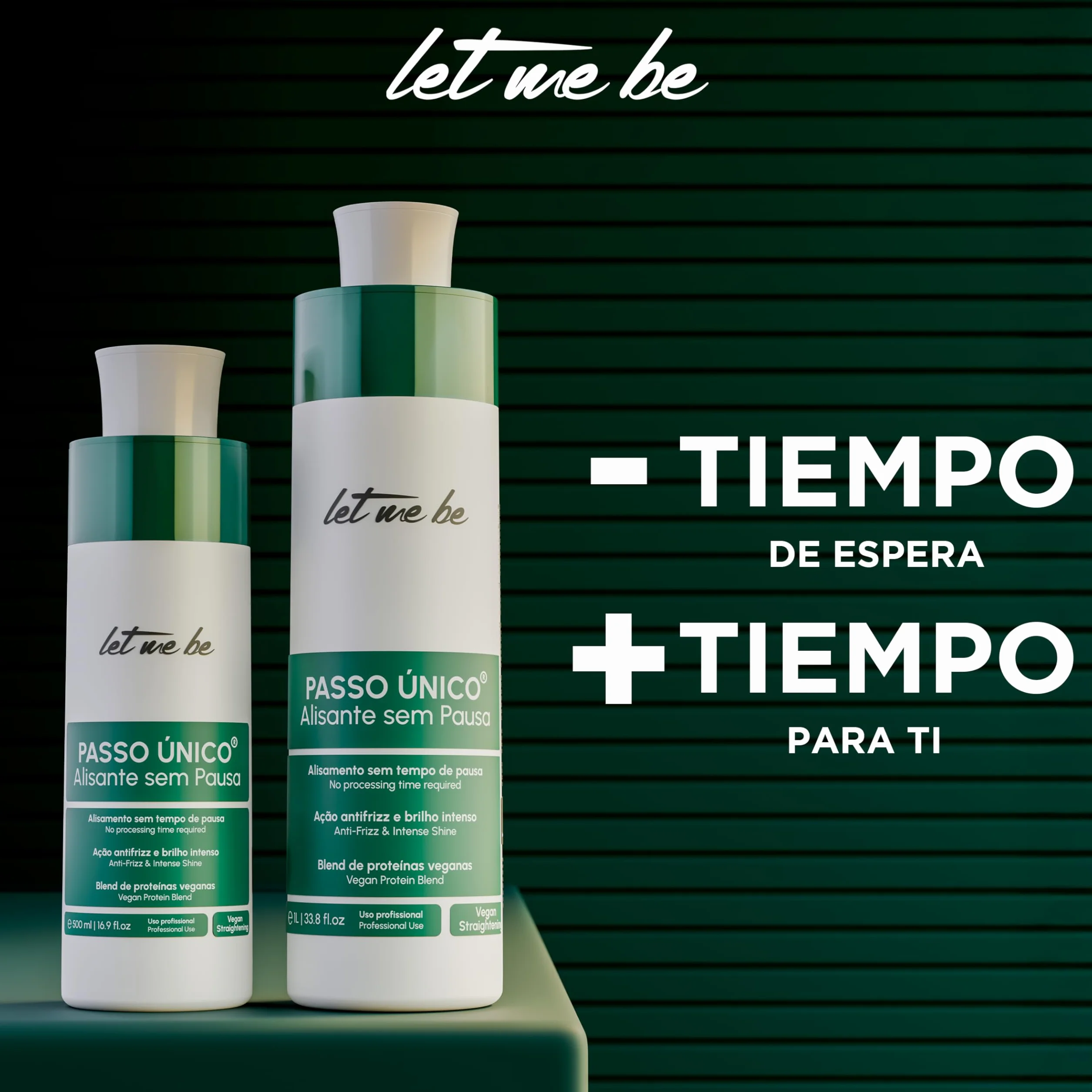 Alisado Brasileño Instantáneo Sin Formol Orgánico Vegano 1L con Aminoácidos, Keratina y Proteínas Vegetales