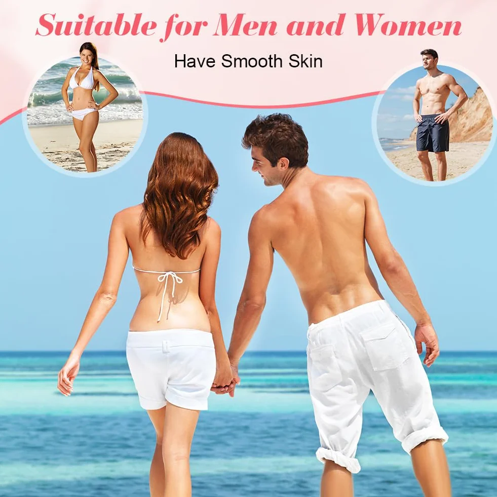 LOPHE Crema Depilatoria Facial y Corporal 2x20g para Mujer y Hombre Piel Sensible