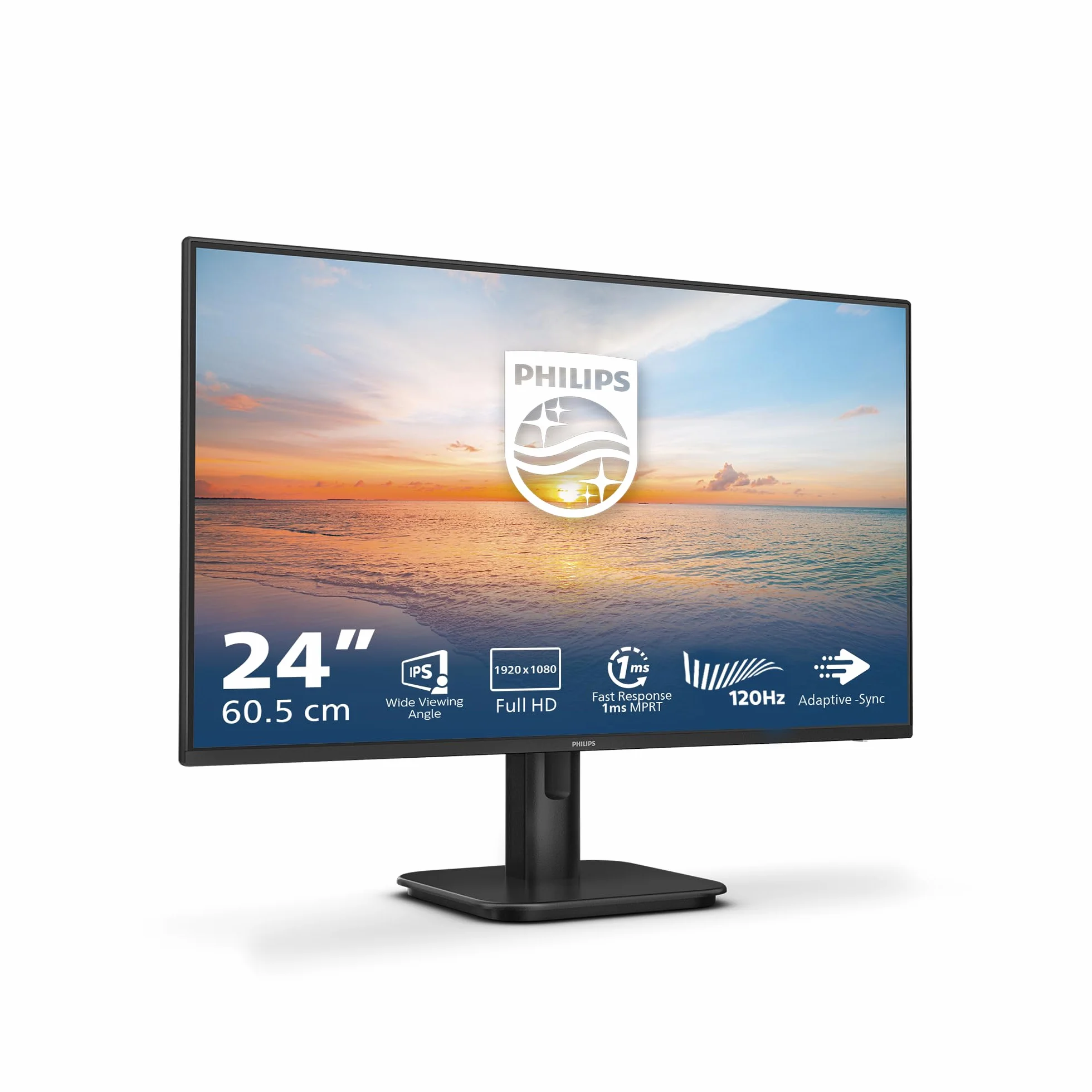 Philips 24E1N1100A Monitor 23.8" FHD 120Hz IPS 1 MPRT Adaptive Sync Altavoces Negro