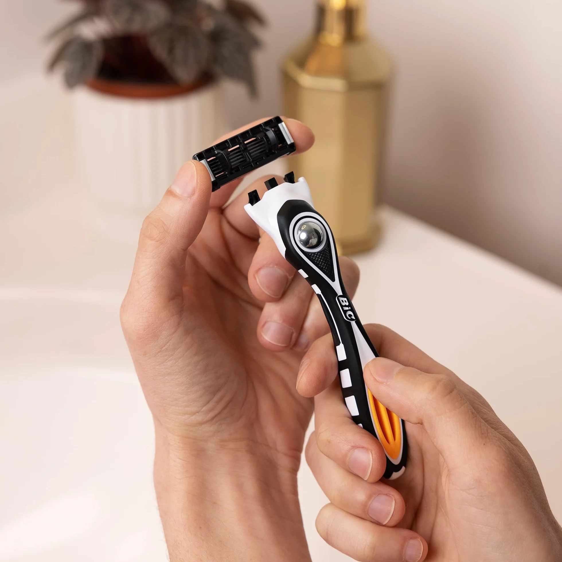 BIC Hybrid 5 Flex Kit Hombre Mango Recambios Pack 3 Recargas