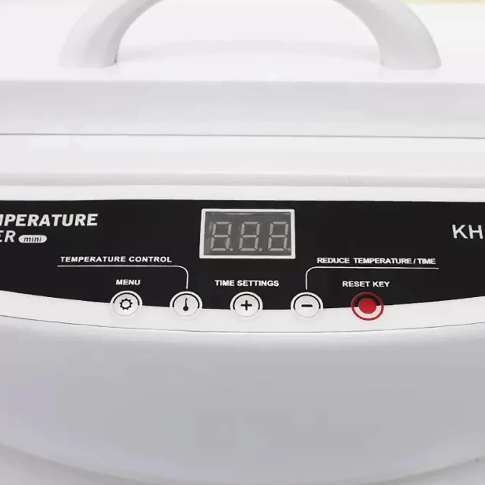 Esterilizador Manicura, Esterilizador de Alta Temperatura, Máquina de Desinfección de Uñas con Desmontable Tanque de Acero Inoxidable para Herramientas Dentales y Manicura Belleza