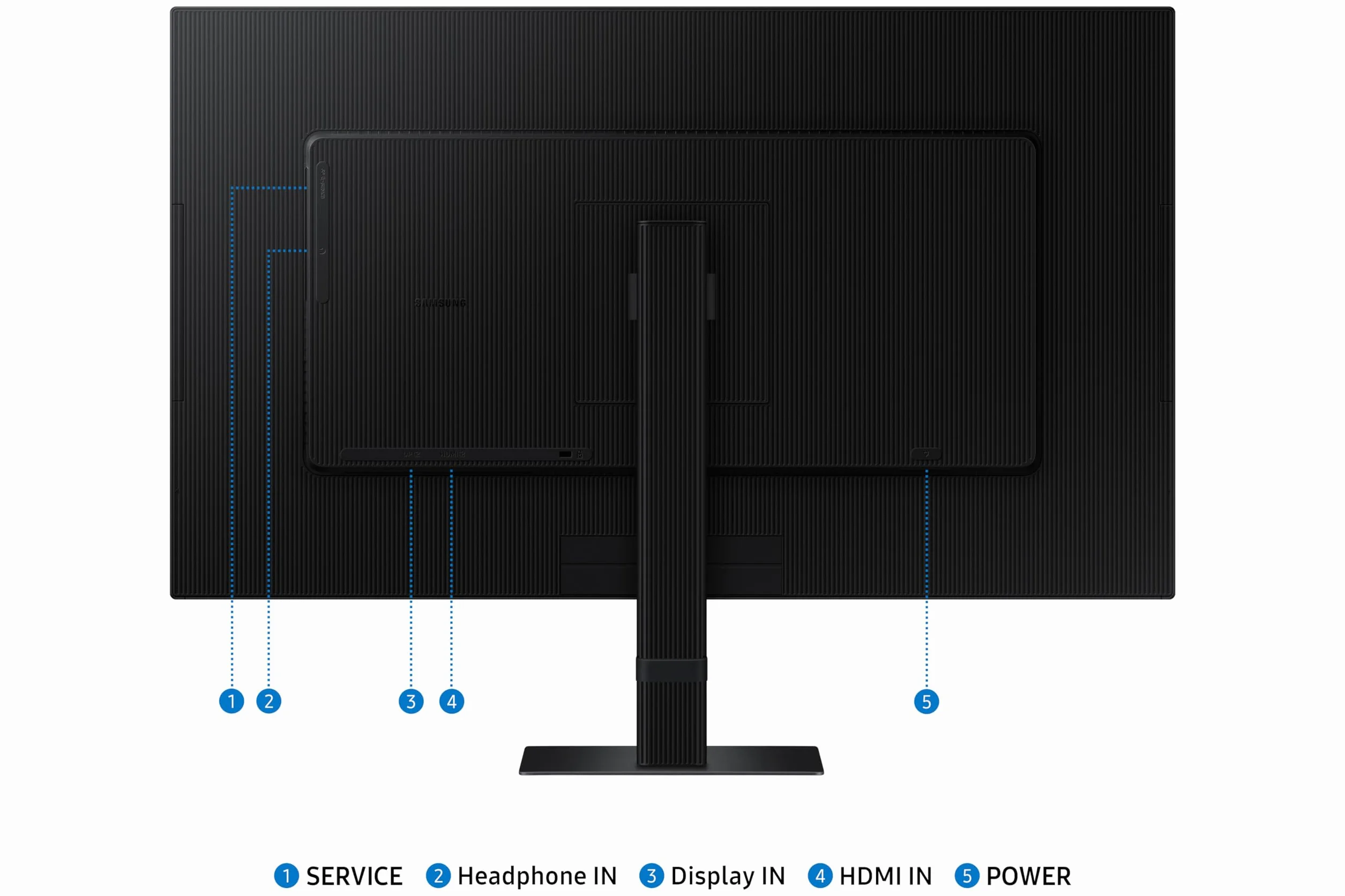 Samsung Monitor Viewfinity S7 27" UHD 3840x2160 60Hz 5ms Eye Saver Flicker Free Negro 2024