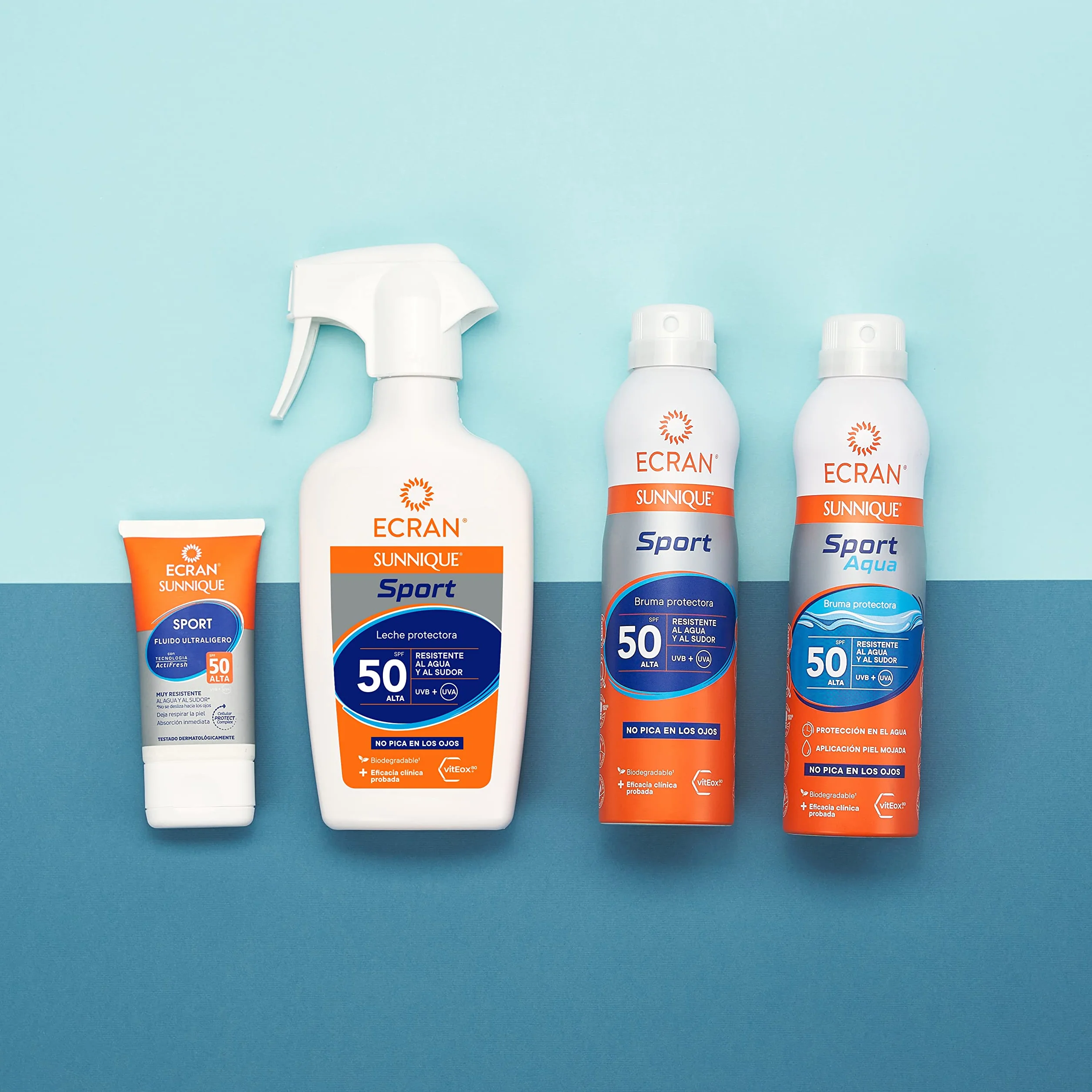 Sunnique Sport Bruma Protectora Solar SFP 50 Piel Mojada 250 ml