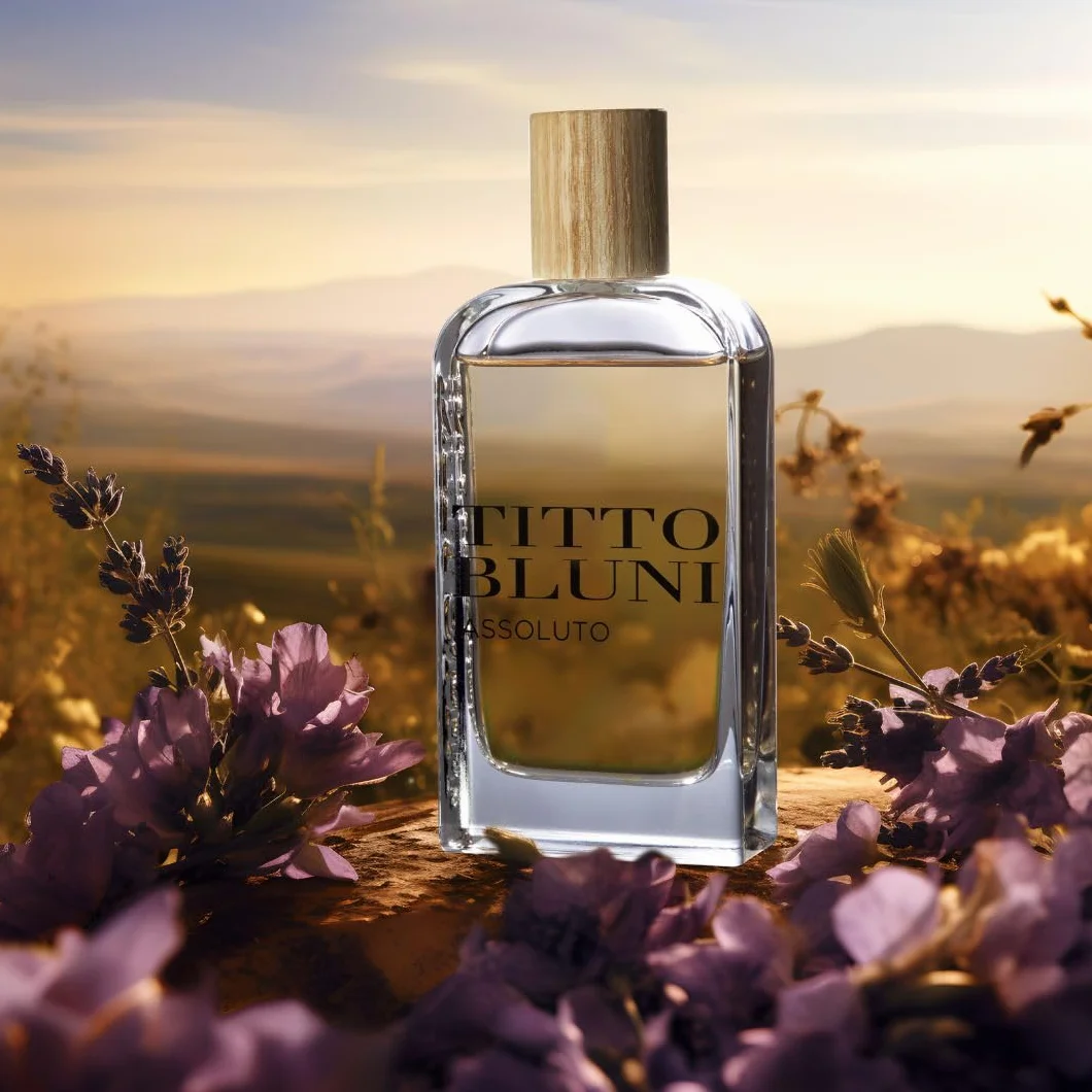 TITTO BLUNI Assoluto y Uomo 75 ml Eau de Toilette Estuche de Regalo Hombre Perfume Spray Floral Amaderado