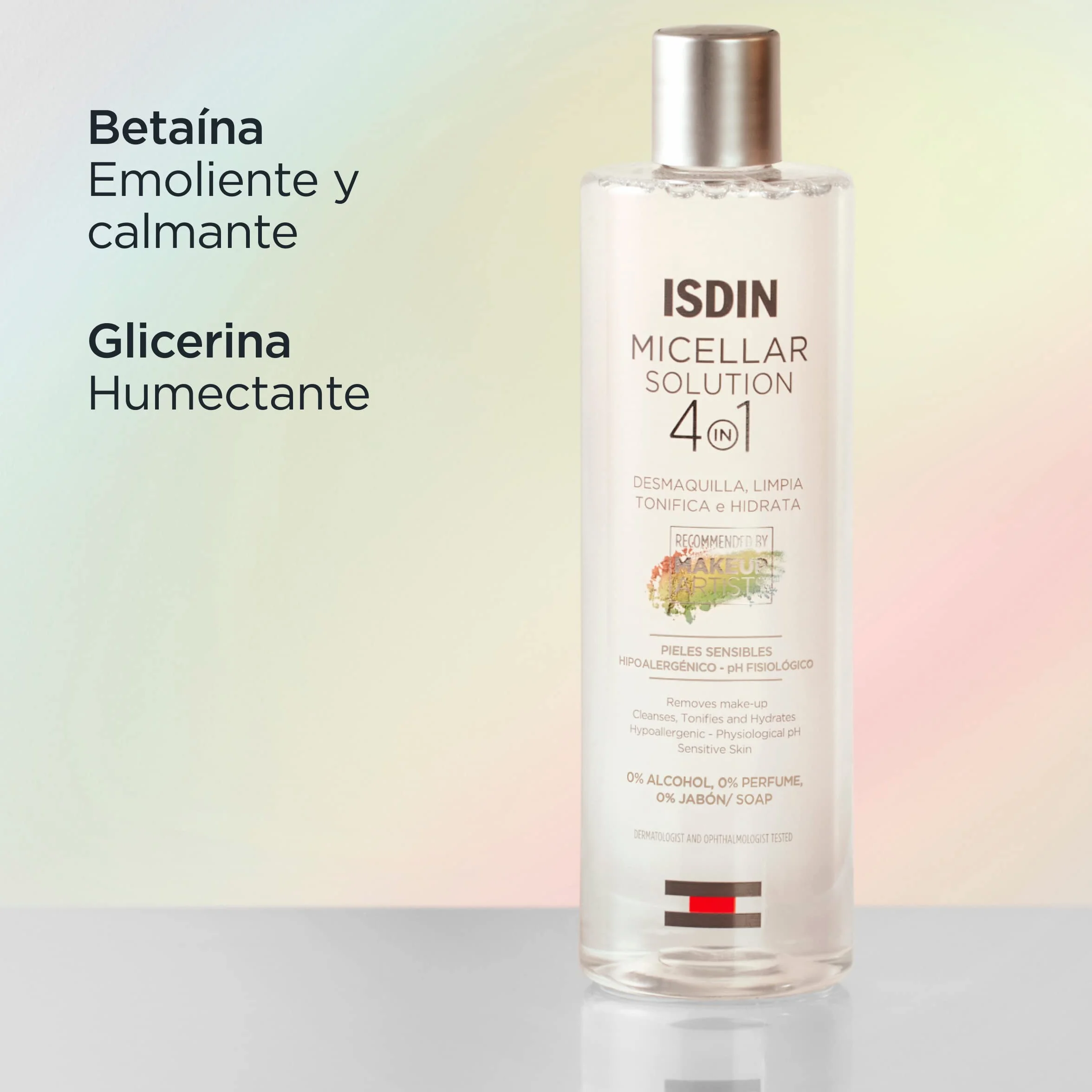 ISDIN Agua Micelar 4 en 1 Limpieza 400 ml